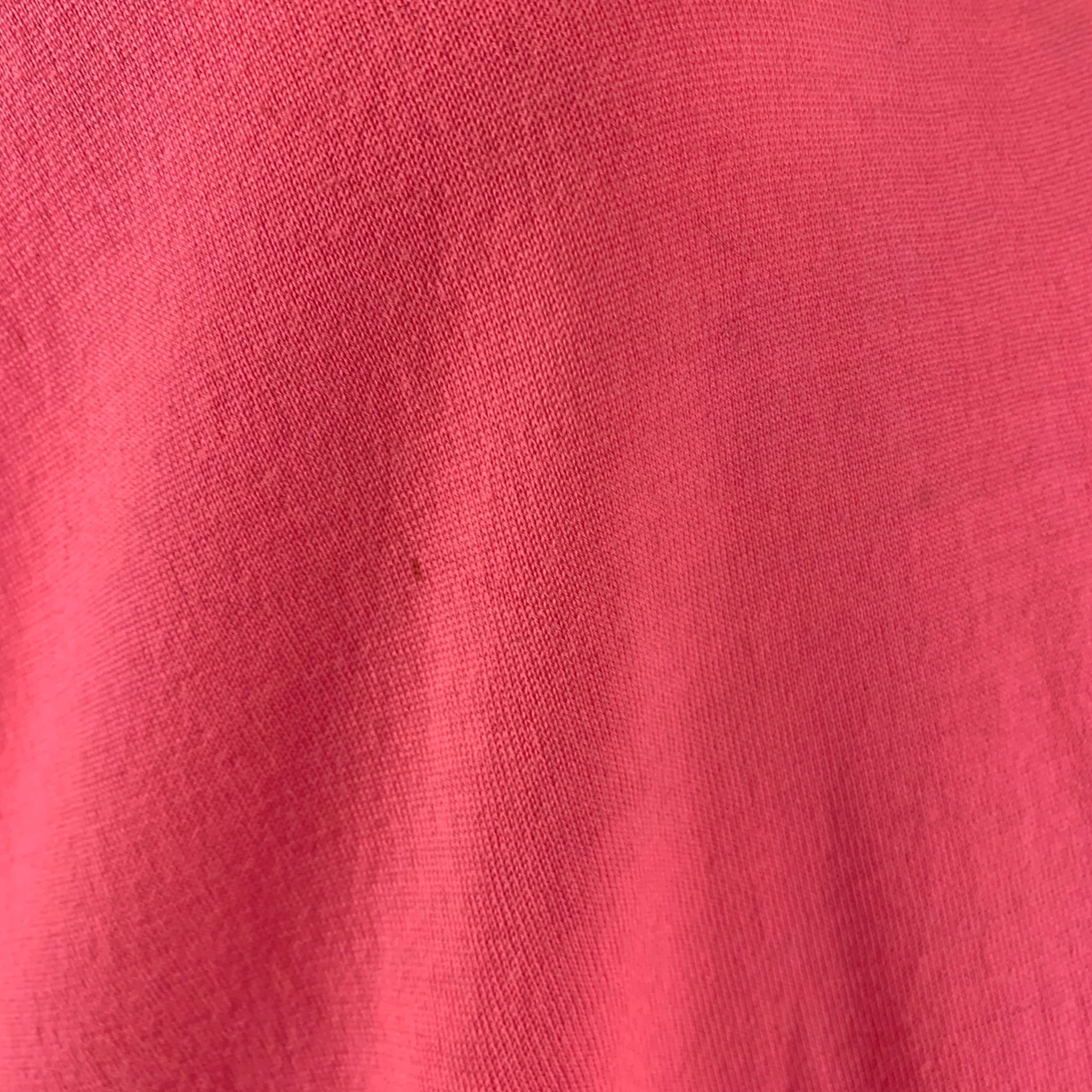 KENZO Size S Pink Wool V-Neck Vest - Image 4