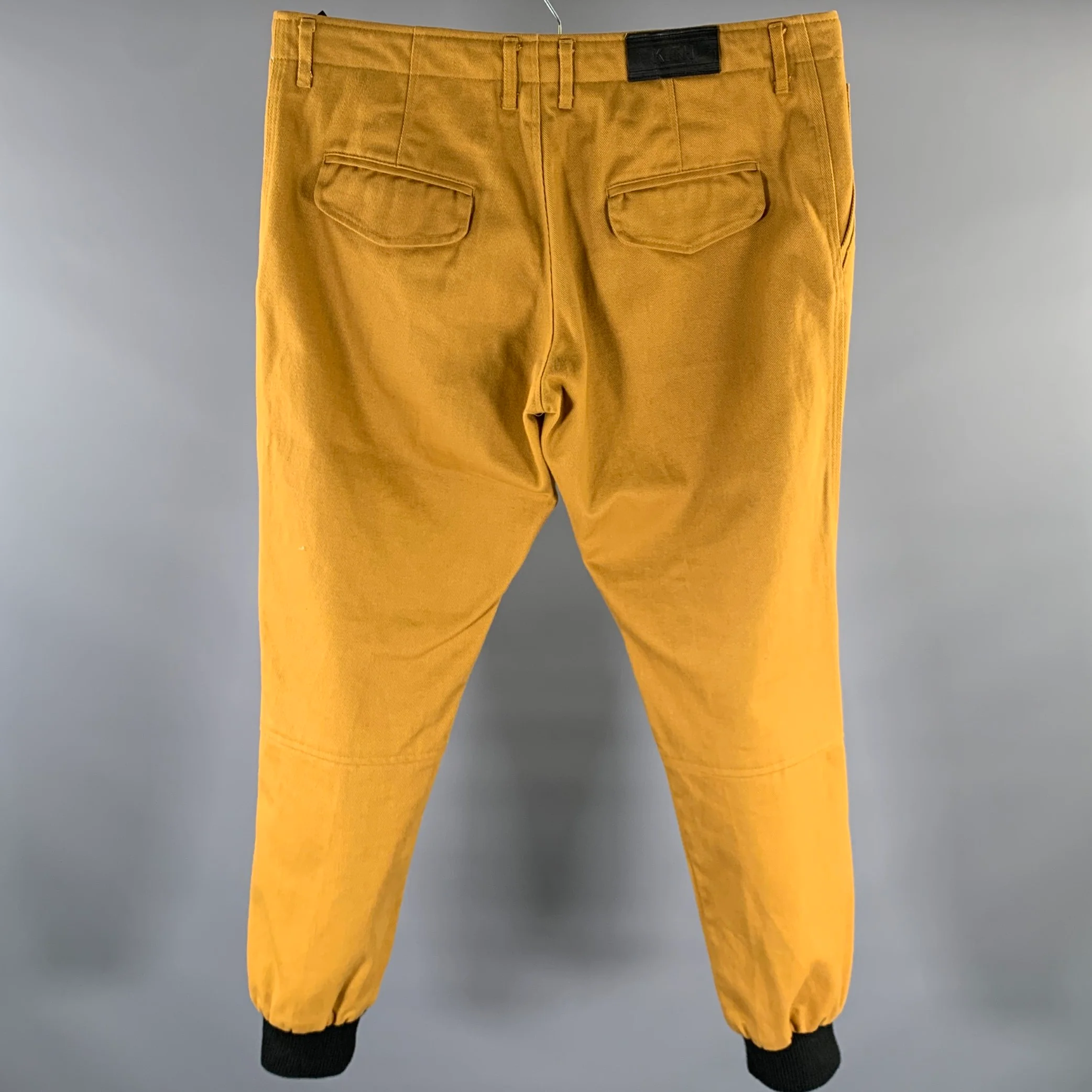 KITH Size 36 Tan Black Twill Cotton Zip Fly Casual Pants - Image 2