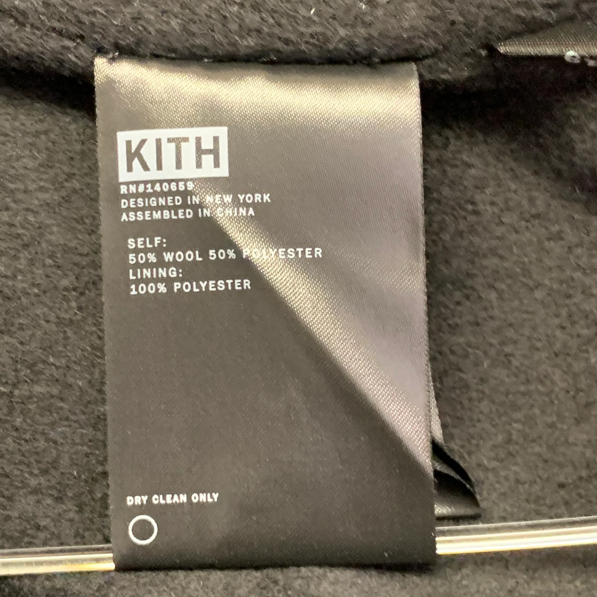 KITH Size L Green Navy Blackwatch Plaid Wool Blend Jacket - Image 6