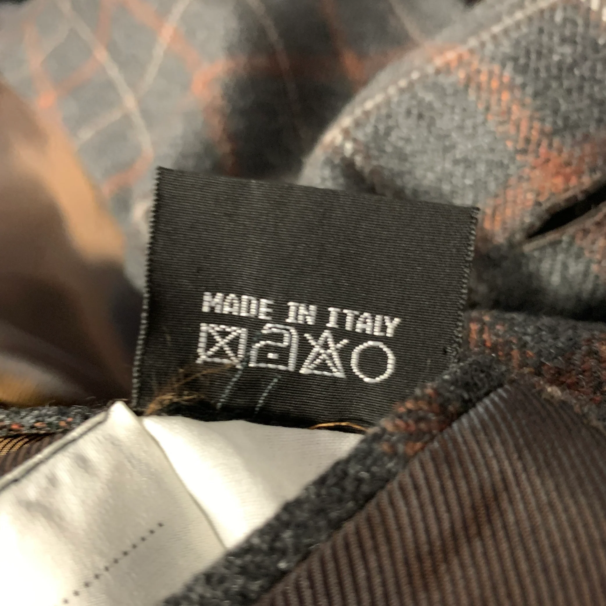 KITON Size 40 Grey Brown Plaid Cashmere Notch Lapel Sport Coat - Image 7