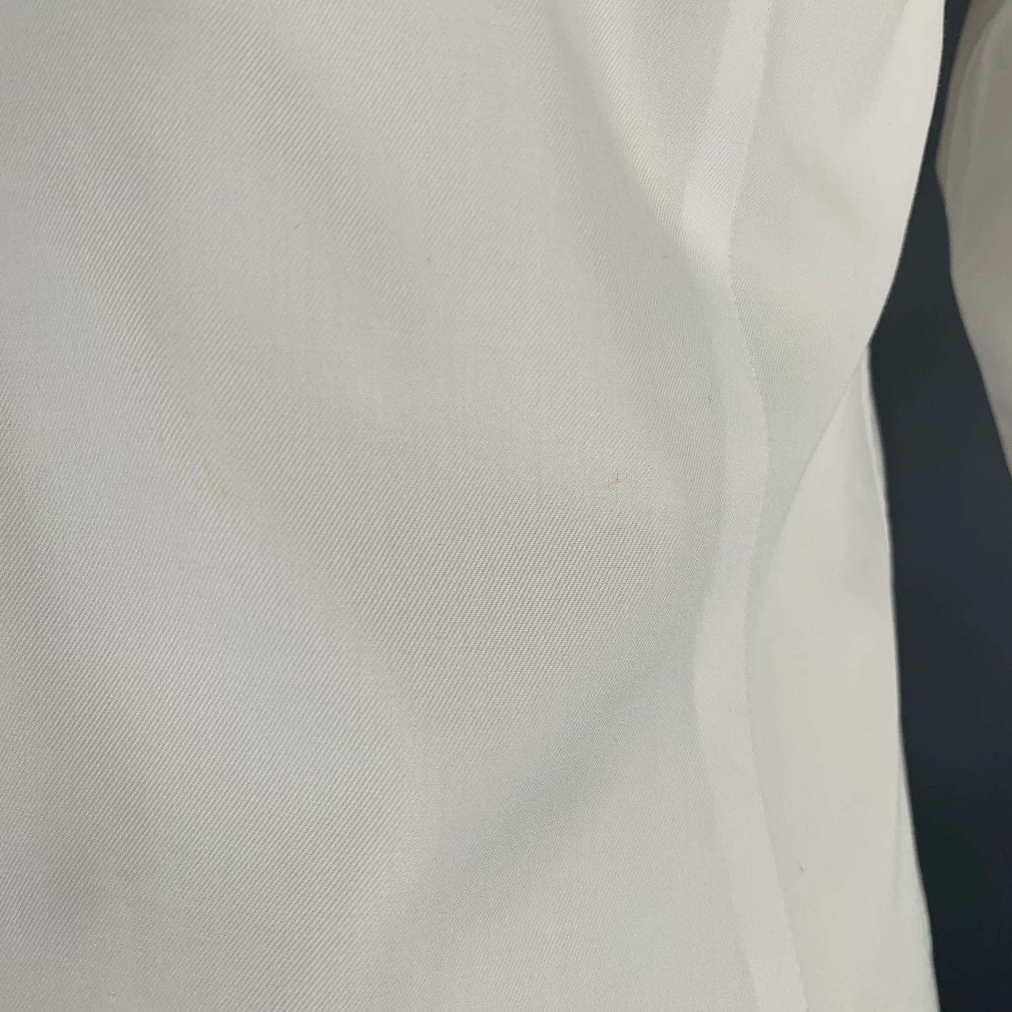 KITON Size S White Cotton Button Up Long Sleeve Shirt - Image 4