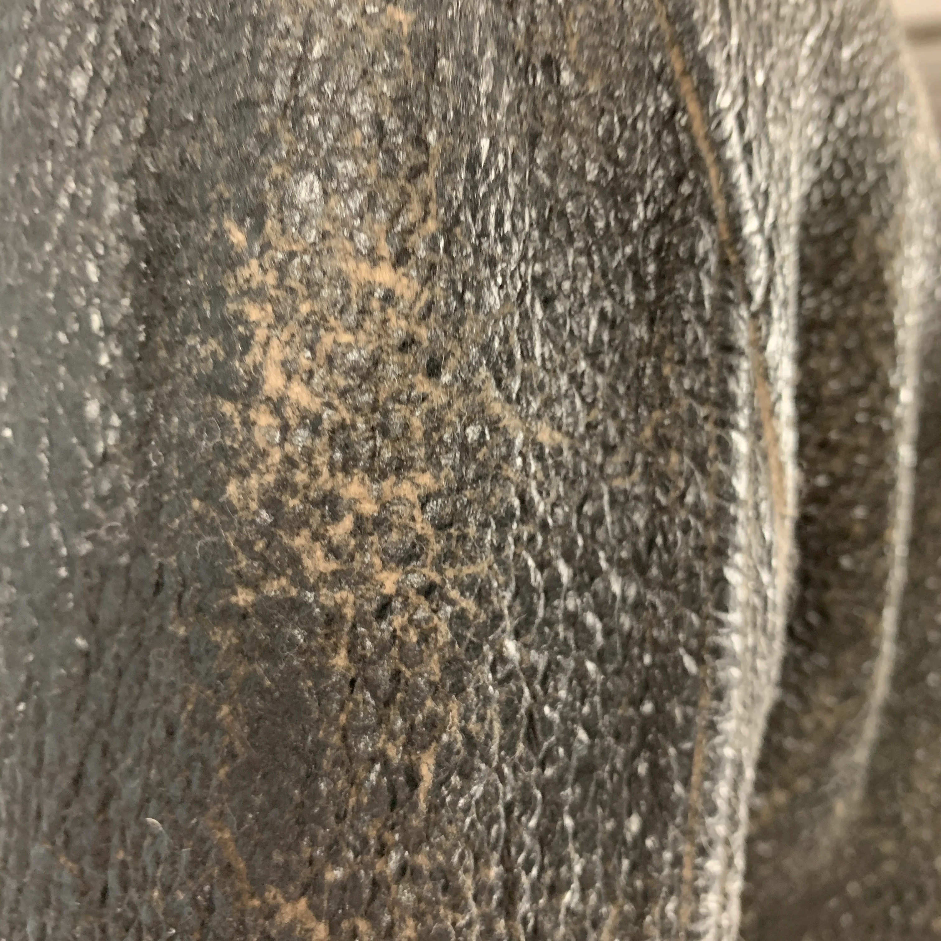 L.G.B Size S Brown Tan Cotton Shawl Collar Jacket - Image 6