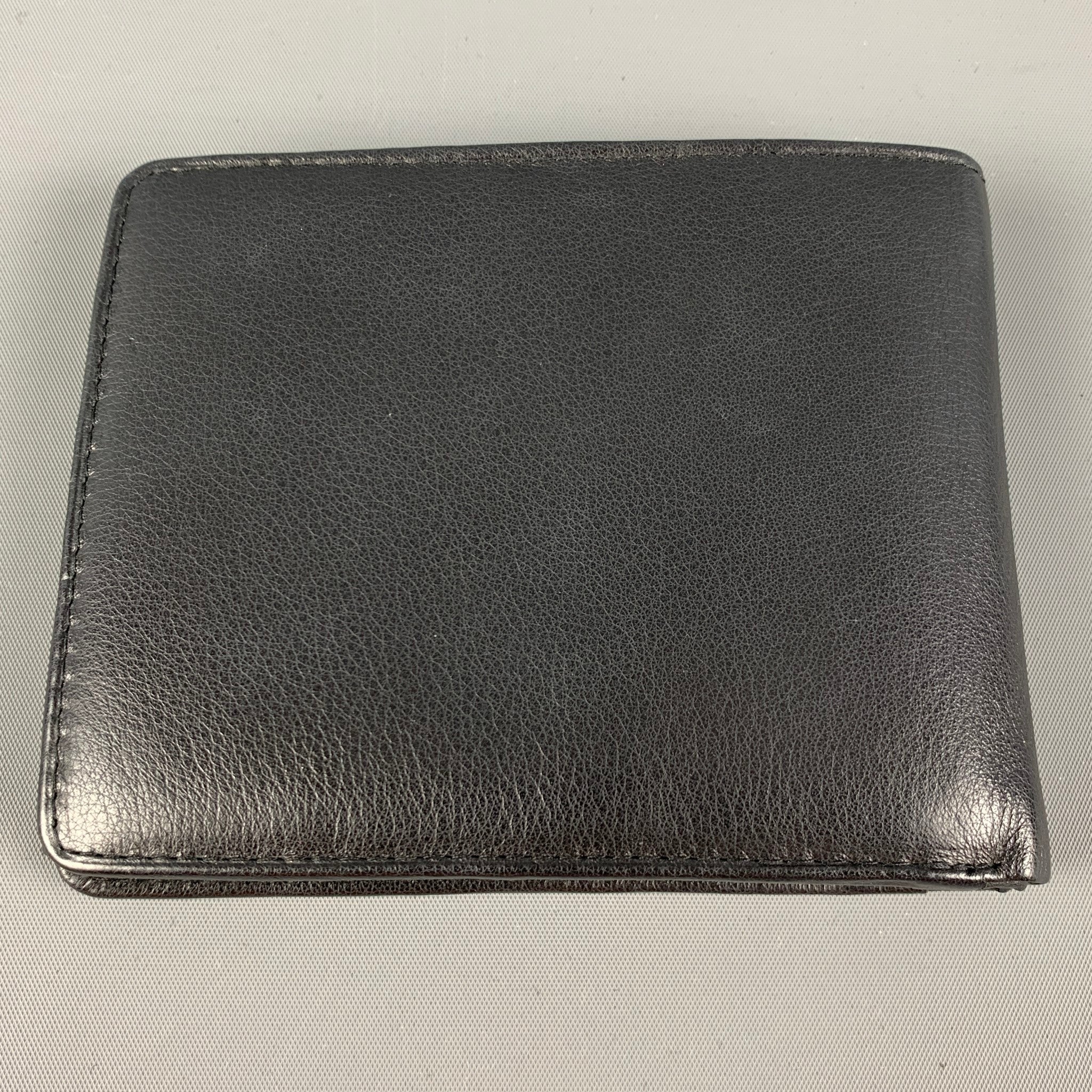 LA BAGAGERIE Black Leather Wallet - Image 3