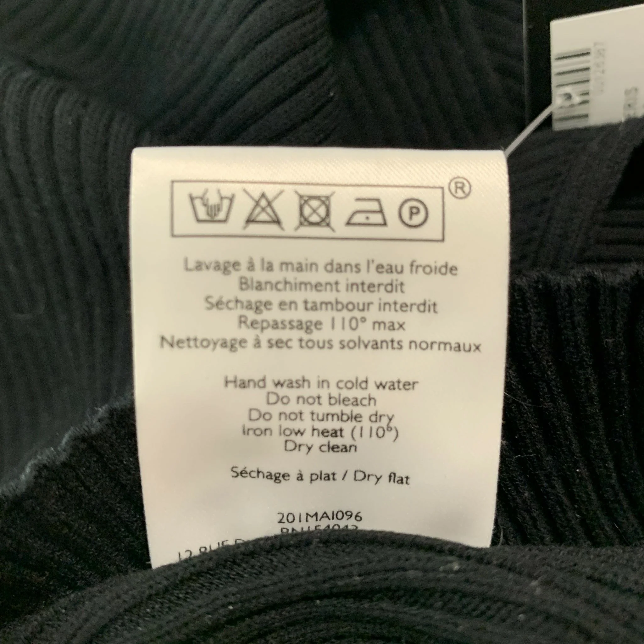 LA MAILLE SEZANE Size S Black Beige Viscose Polyester Abstract Sets - Image 10