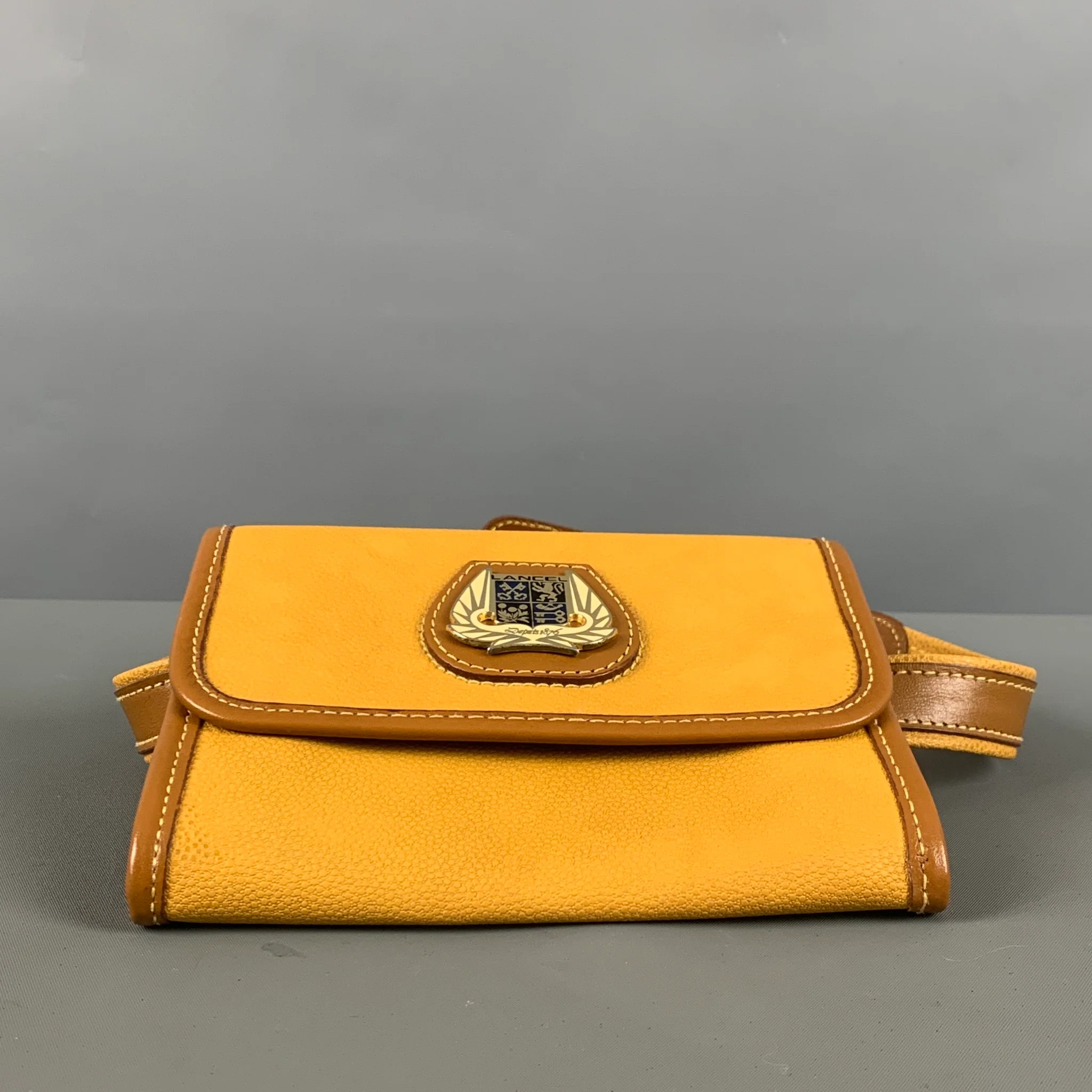 LANCEL Tan Solid Belt-bag Handbag - Image 6