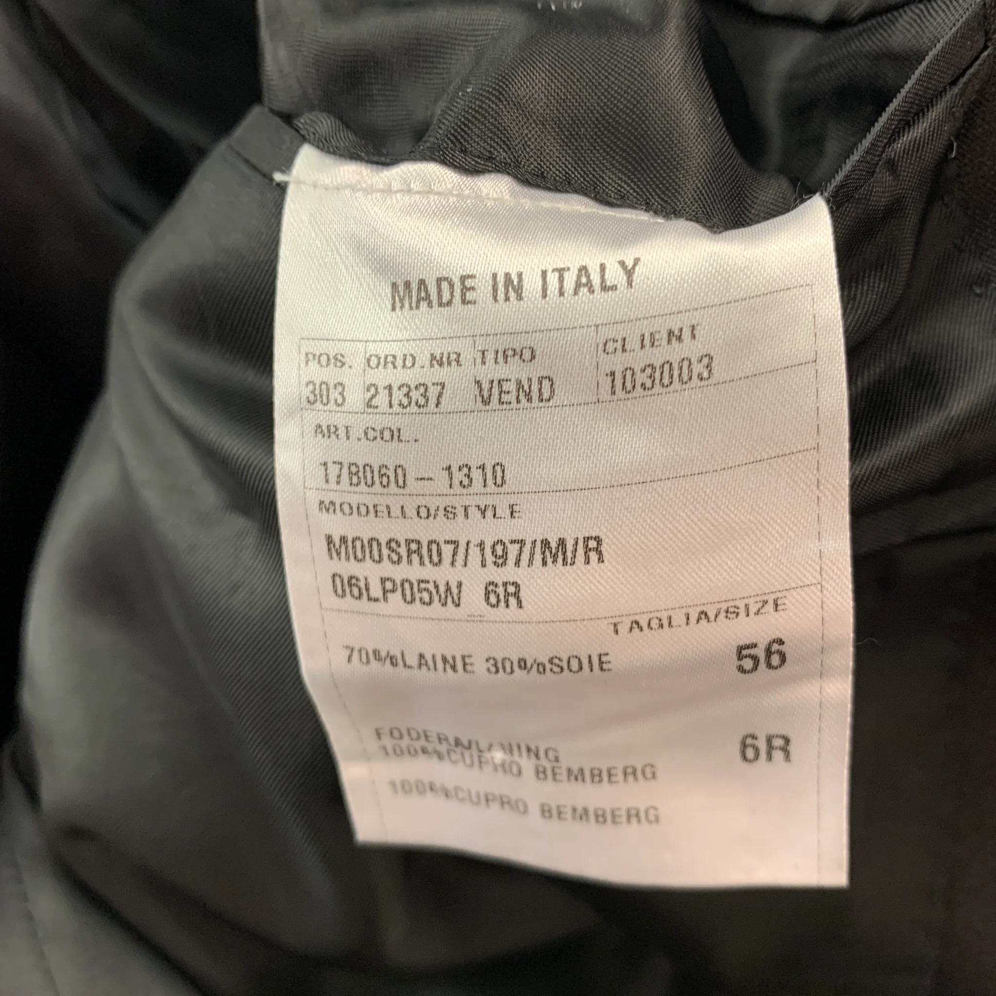 LANVIN Size 46 Black Wool Silk Tuxedo Sport Coat - Image 8