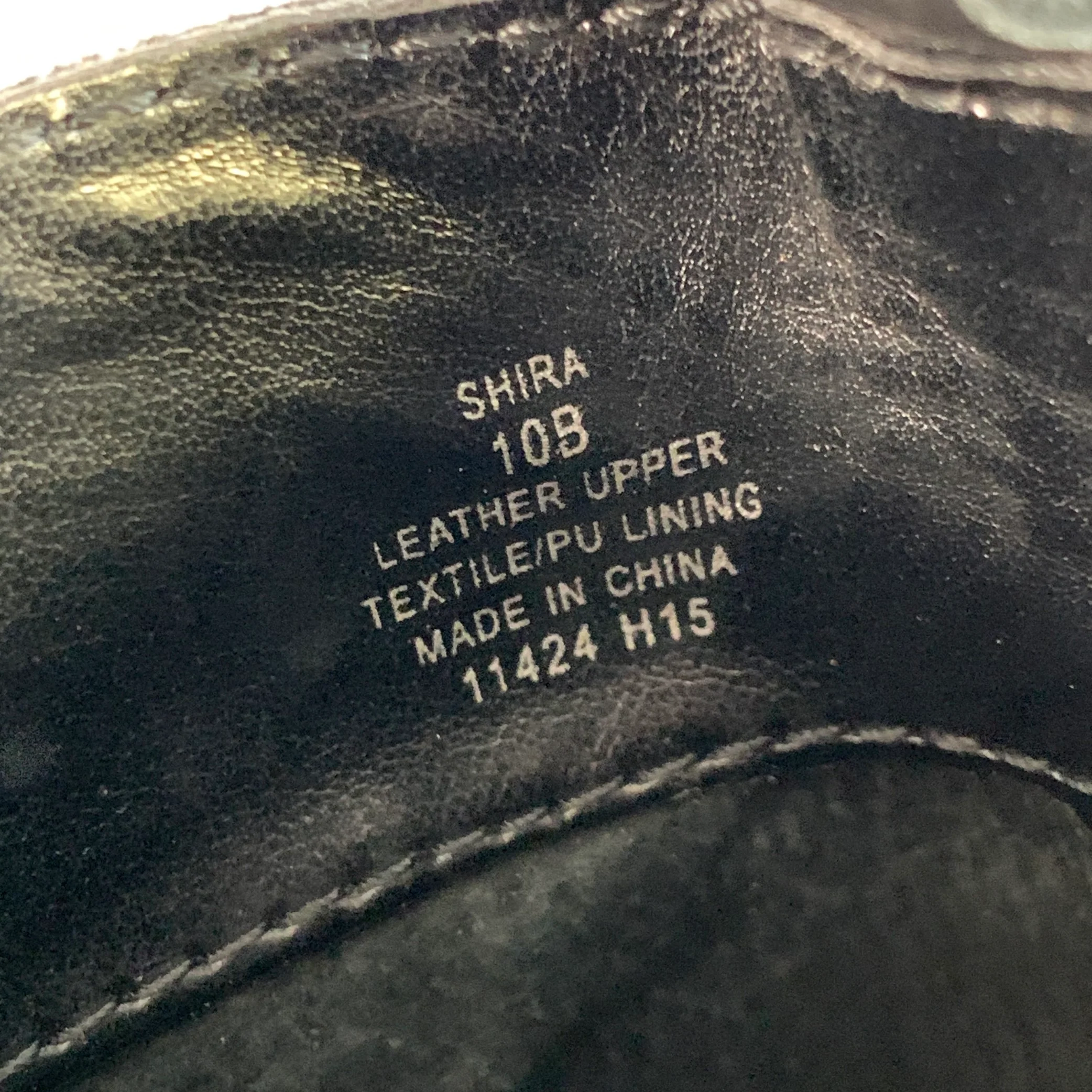LAUREN by RALPH LAUREN Size 10 Shira Black Leather Double Side Zipper Boots - Image 8