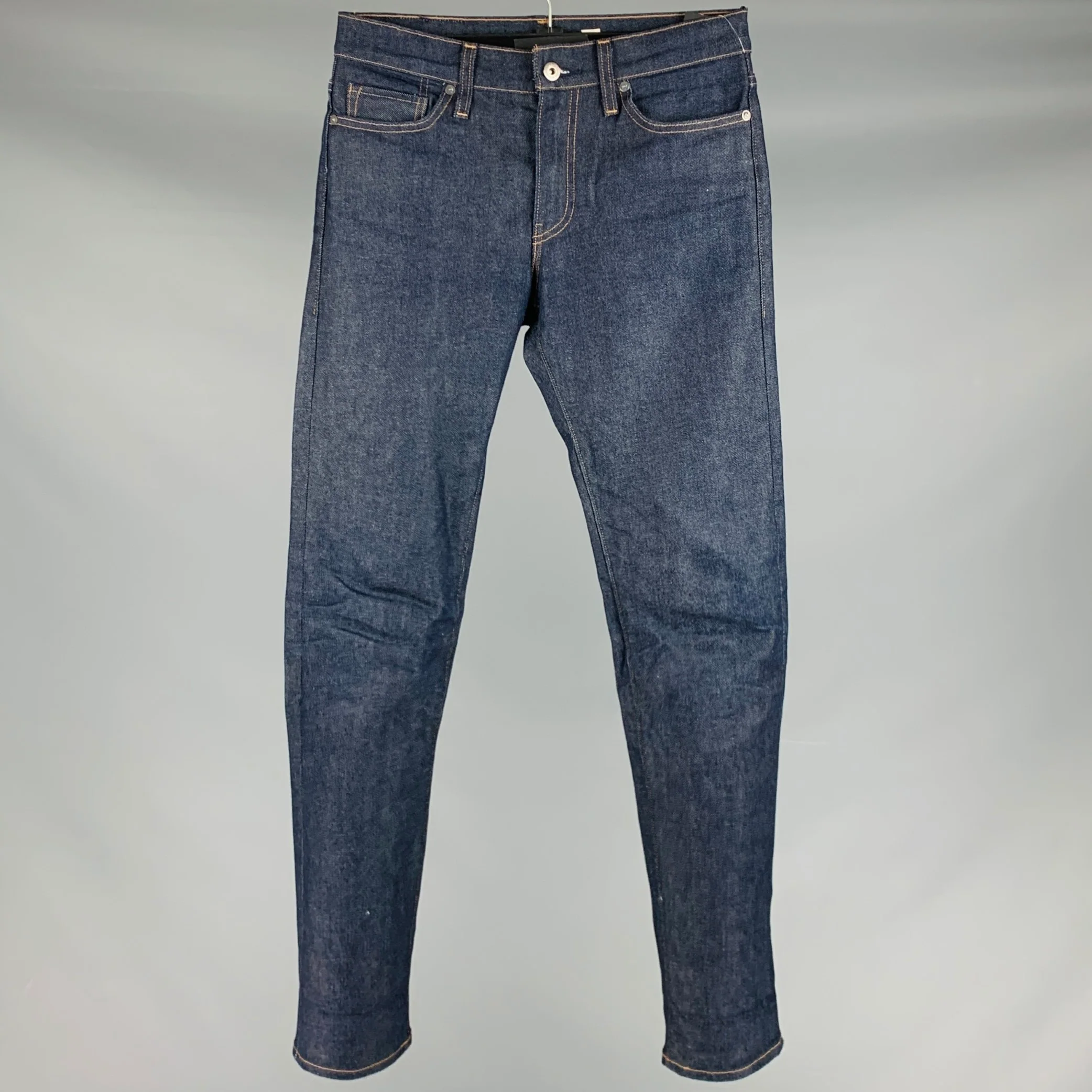 LEVI STRAUSS Size 29 Blue Cotton Blend Slim Straight Five Pockets Jeans