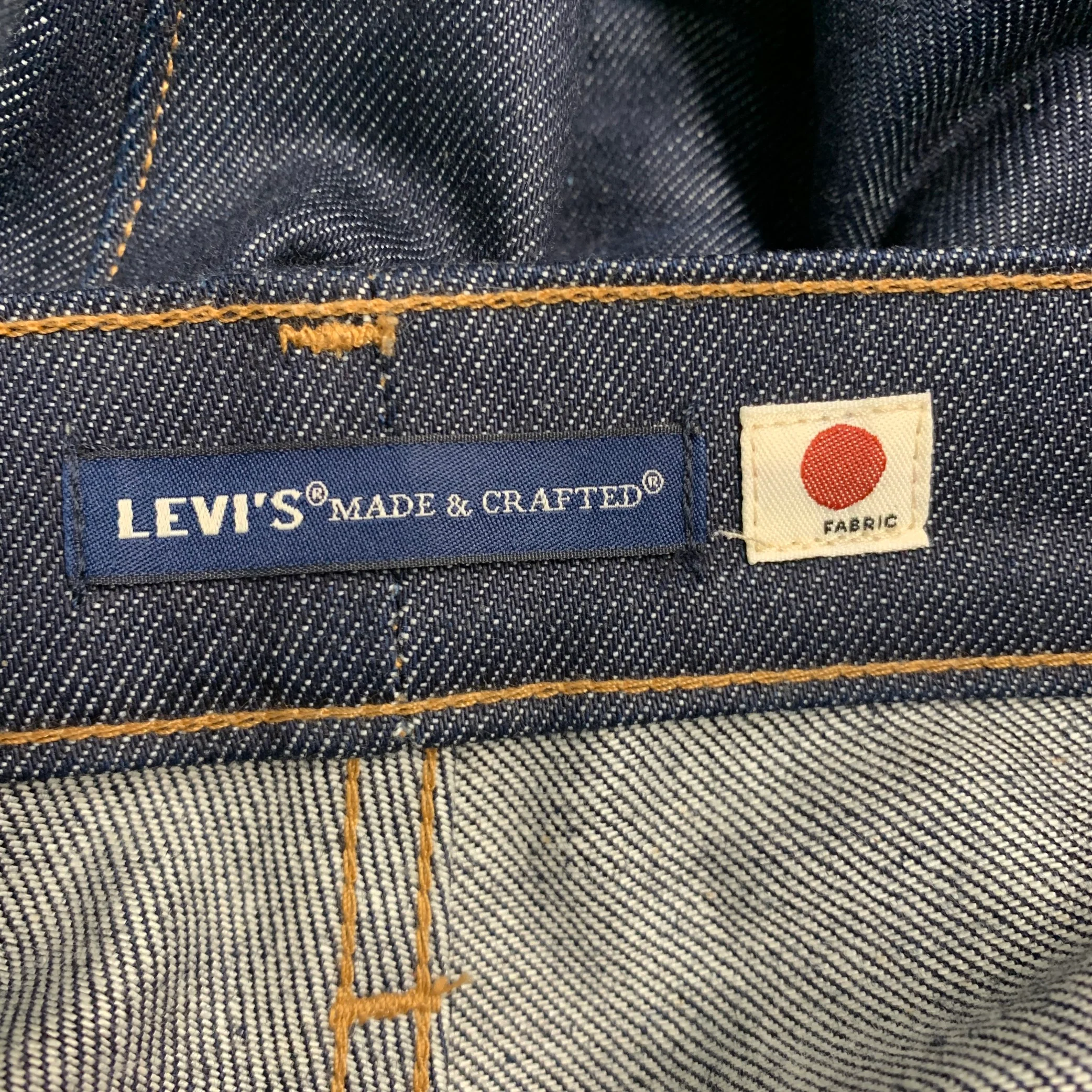 LEVI STRAUSS Size 29 Blue Cotton Blend Slim Straight Five Pockets Jeans - Image 4
