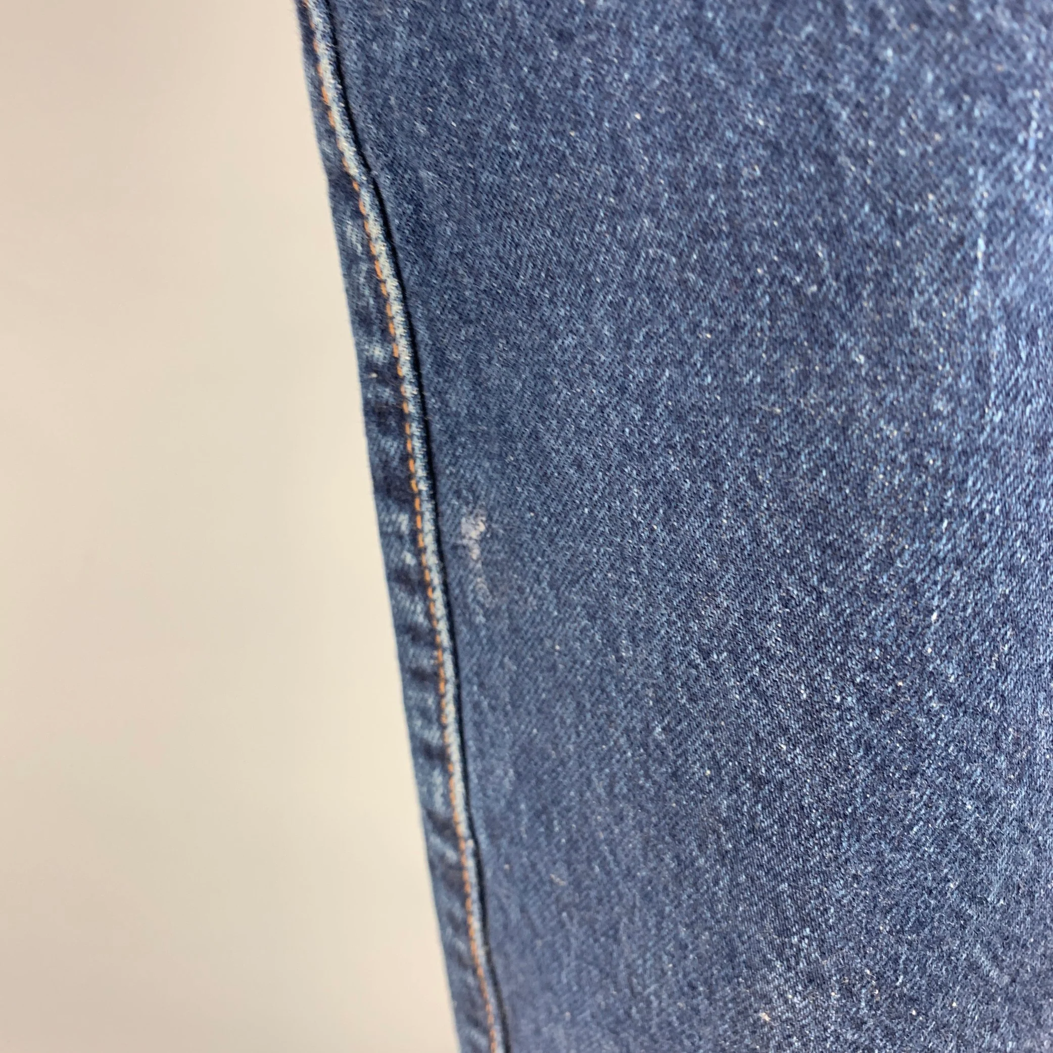 LEVI STRAUSS Size 32 Blue Cotton Straight Five Pockets Jeans - Image 3