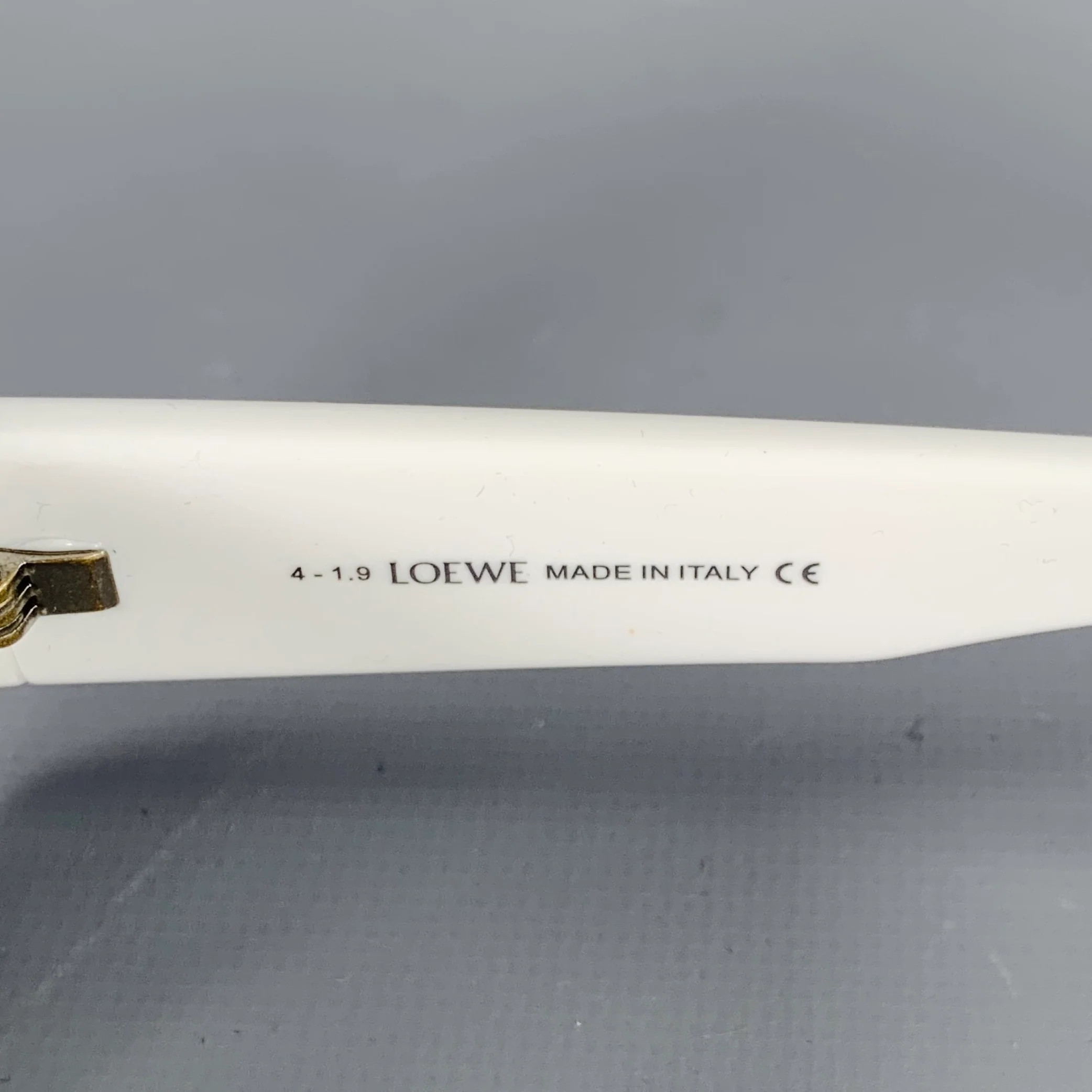 LOEWE x PAULA'S IBIZA White Green Acetate Two Tone Sunglasses - Image 6