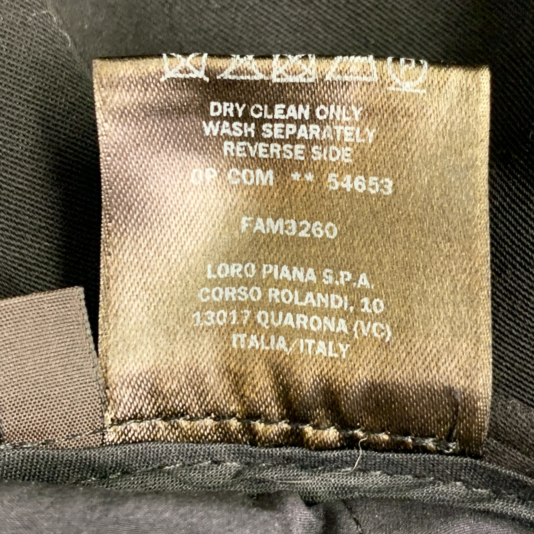LORO PIANA Size 2 Black Virgin Wool Paper Pleated Wide Leg Dress Pants - Image 7
