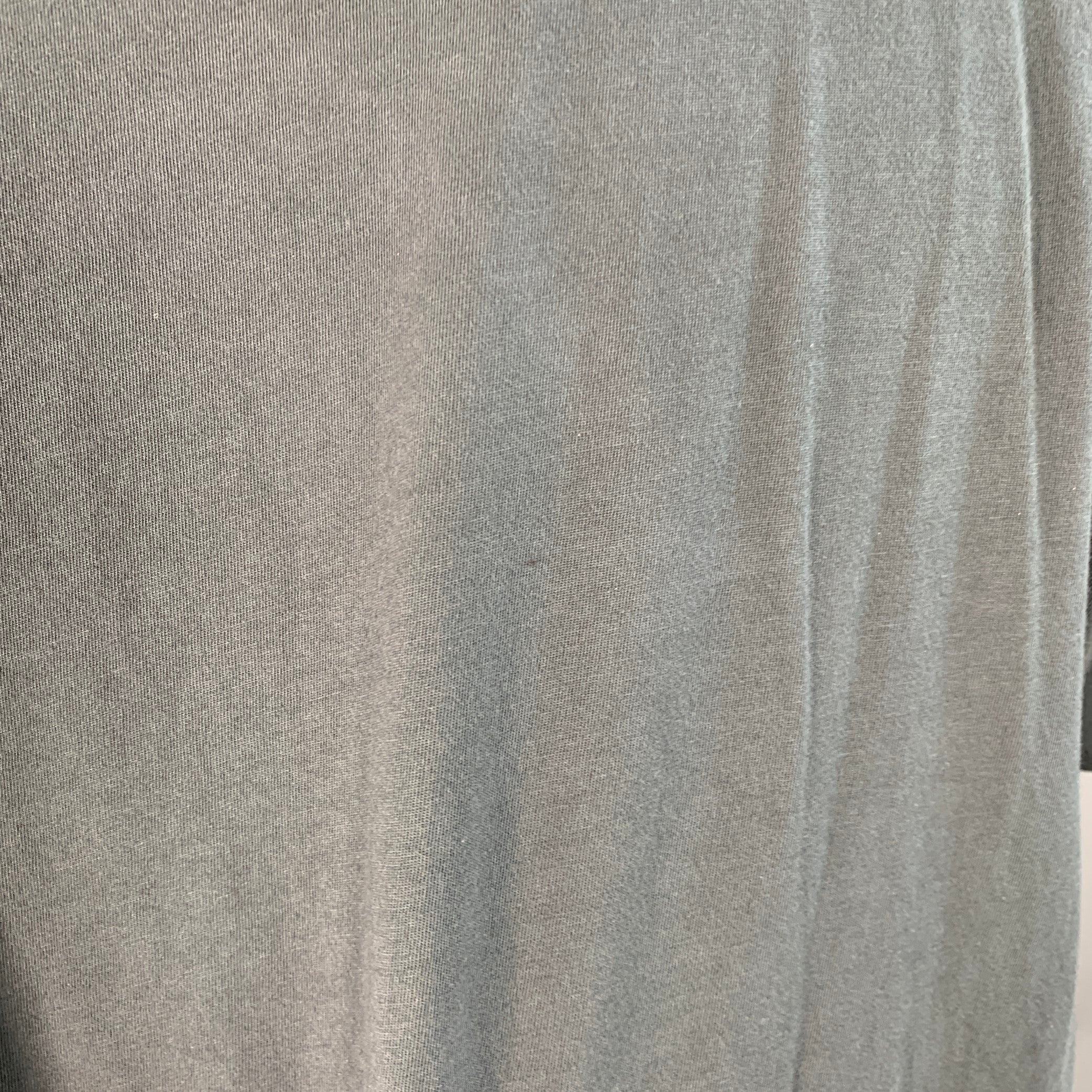 LOST DAZE CA Size XL Grey Pink Embroidered Print Cotton Crew Neck T-shirt - Image 5