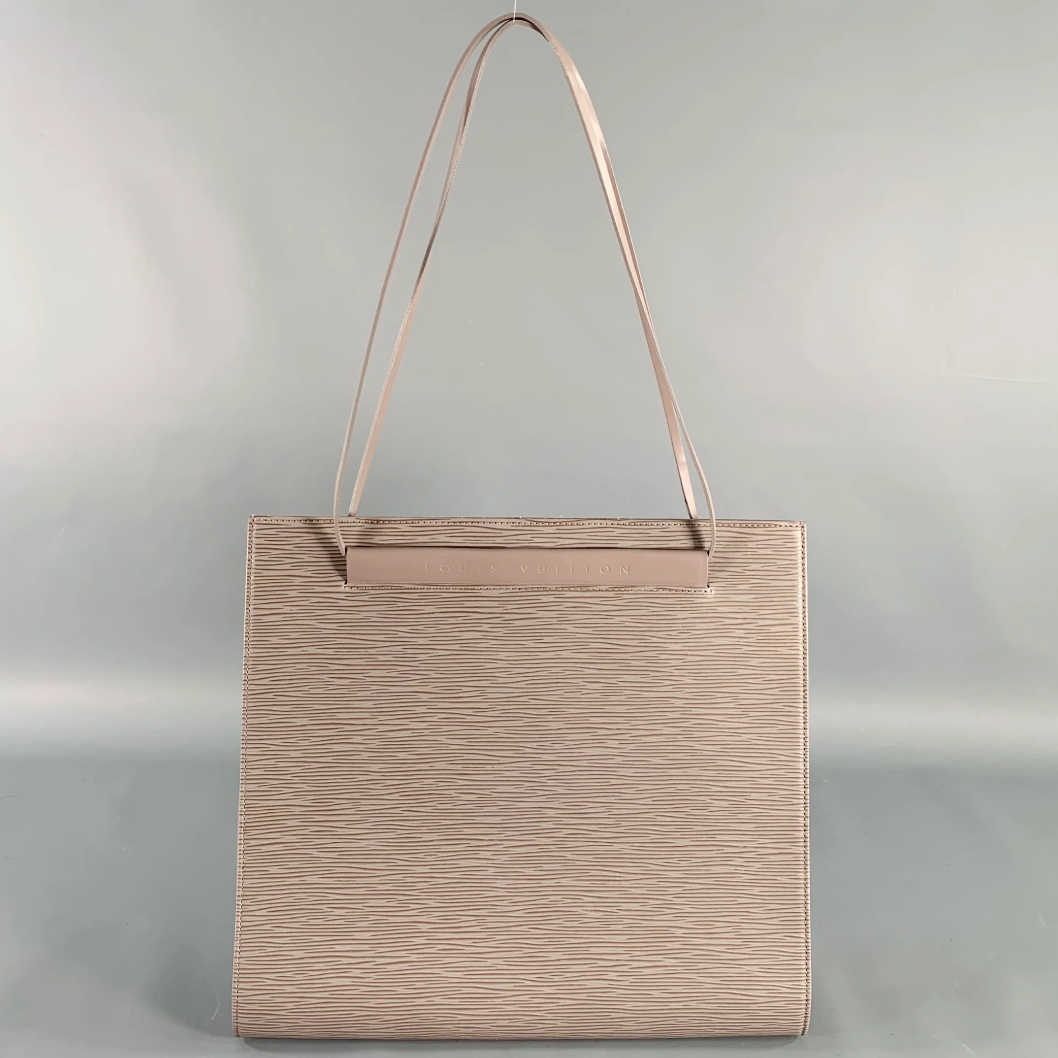 LOUIS VUITTON Saint Tropez Purple Lilac Epi Leather Top Handles Handbag