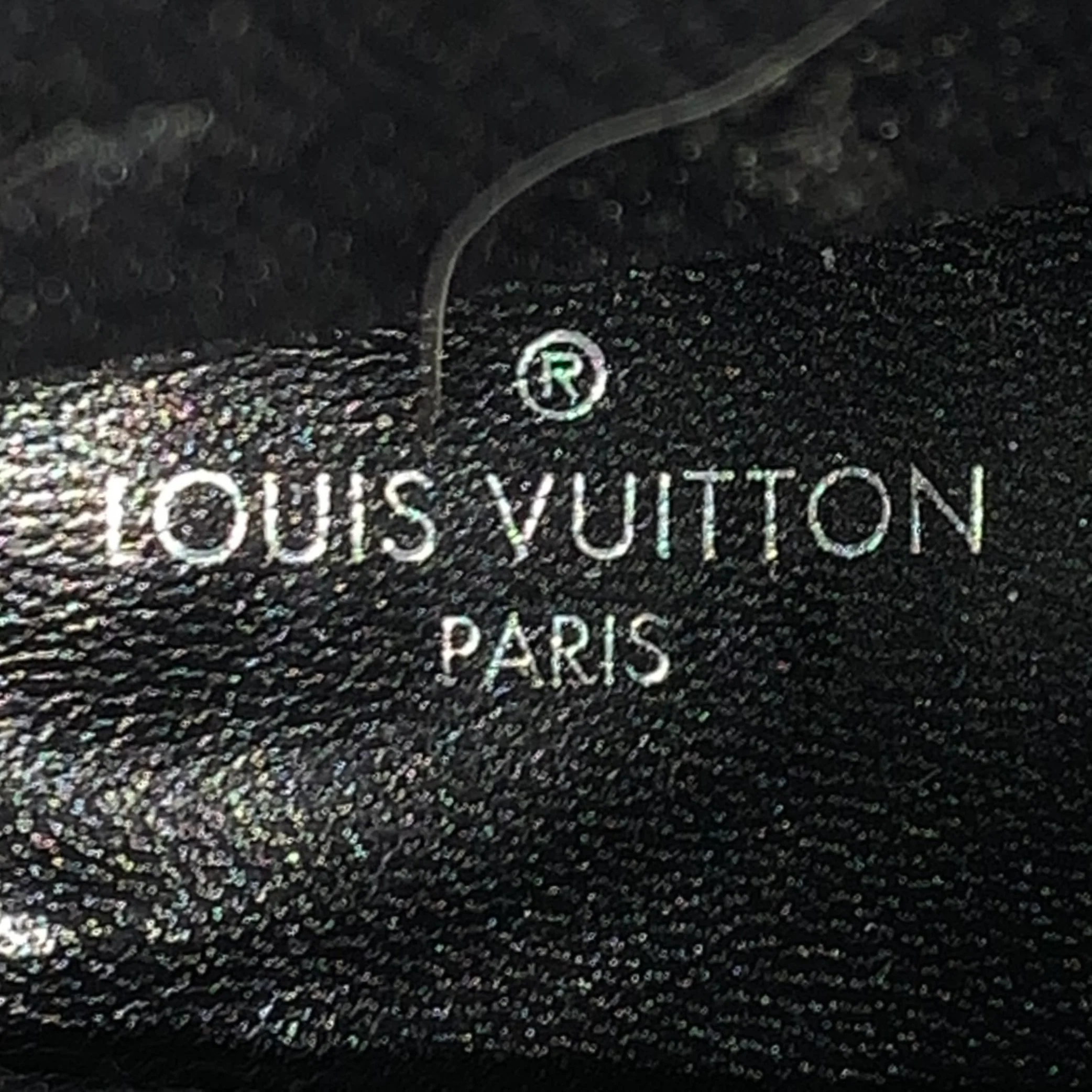 LOUIS VUITTON Size 9 Black Nylon Knit Monogram Chunky Heel Sock Boots - Image 8