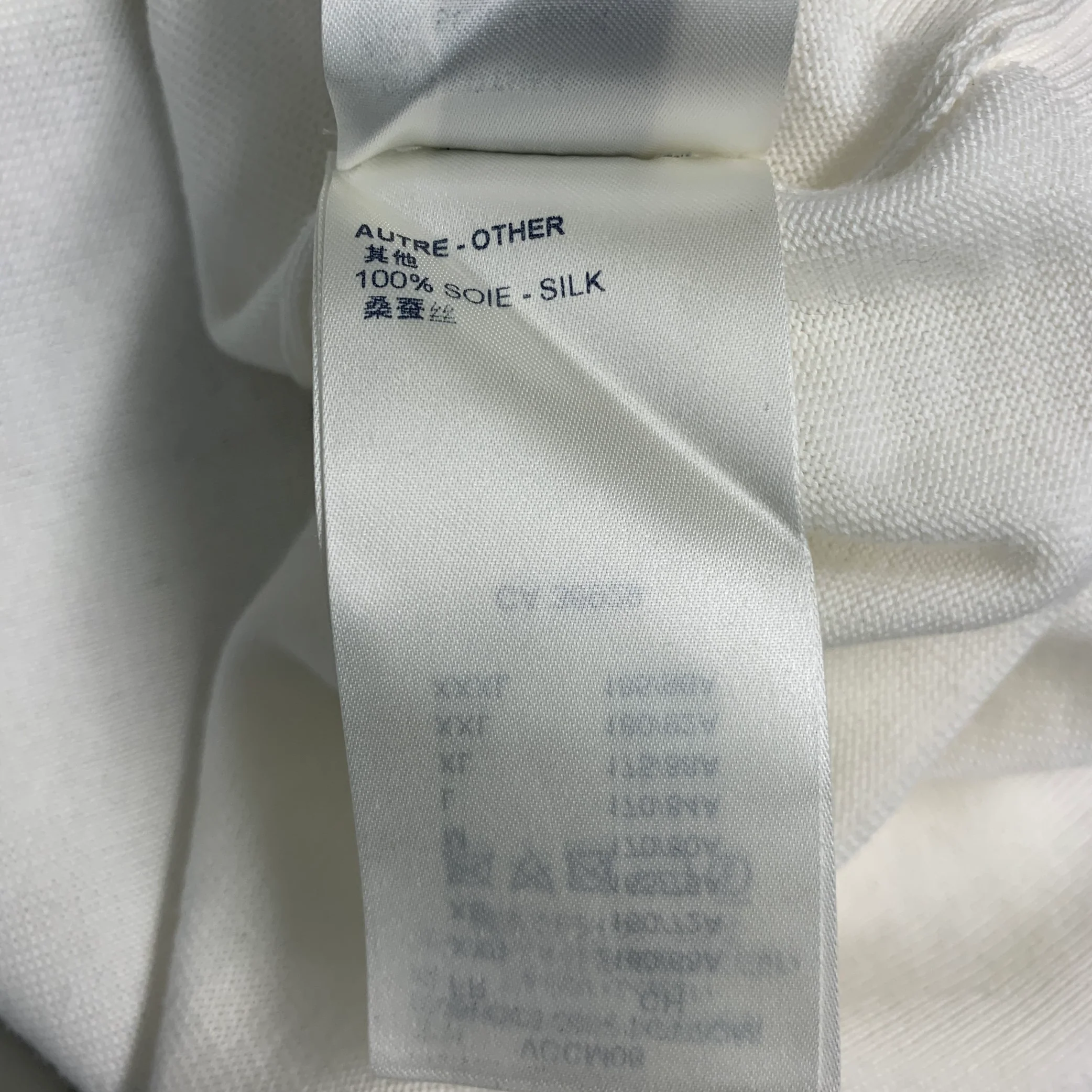 LOUIS VUITTON Size L FW21 -End Goal- White Black Cotton LV Crew Neck T-shirt - Image 11