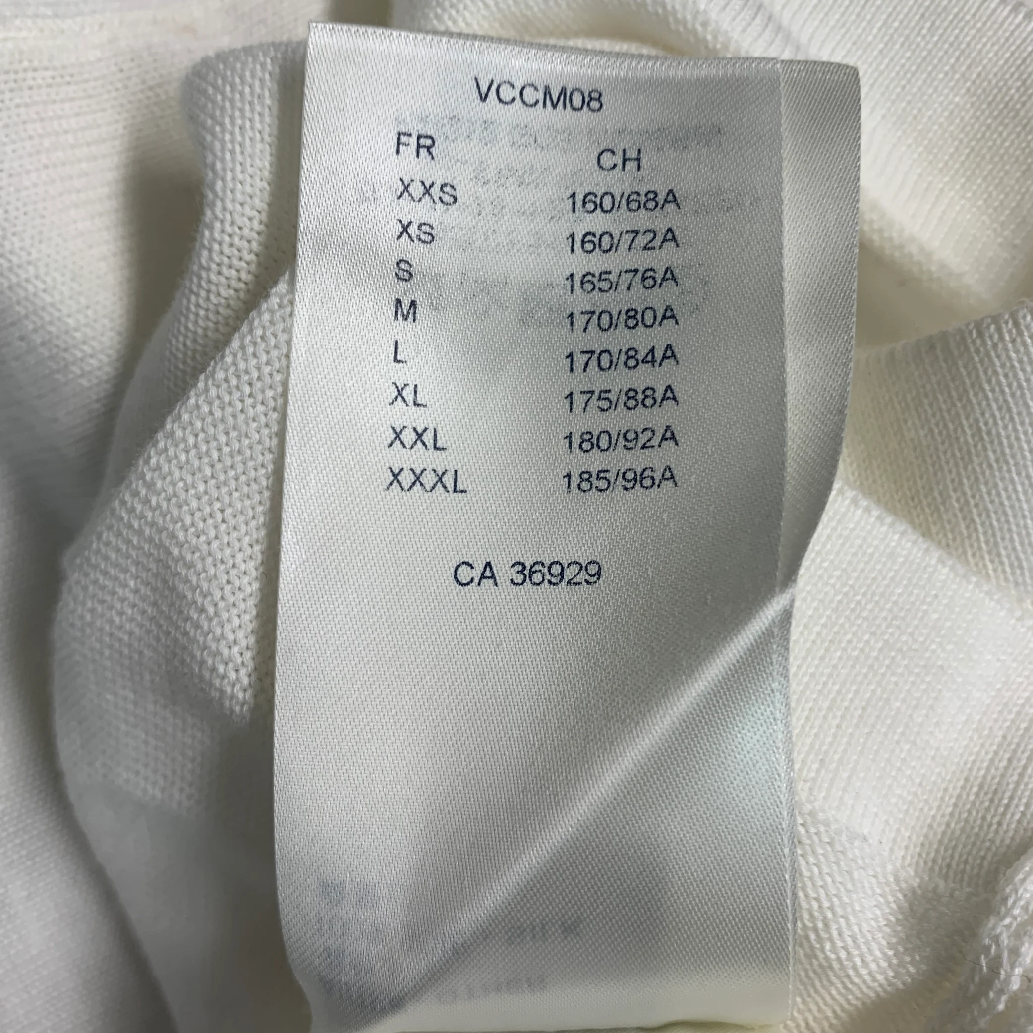 LOUIS VUITTON Size L FW21 -End Goal- White Black Cotton LV Crew Neck T-shirt - Image 12