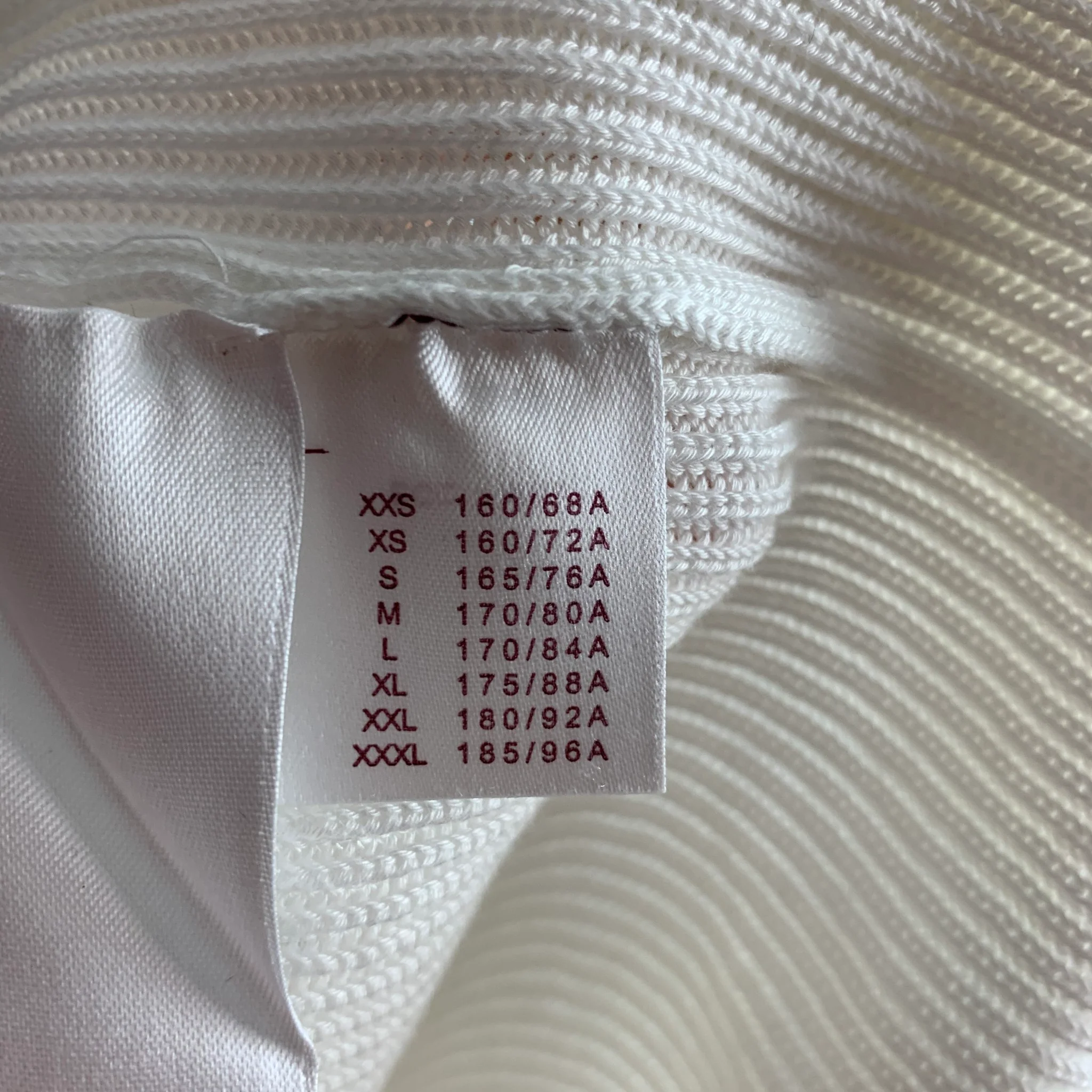 LOUIS VUITTON Size M White Ribbed Knit Cotton Shawl Collar Sweater - Image 6