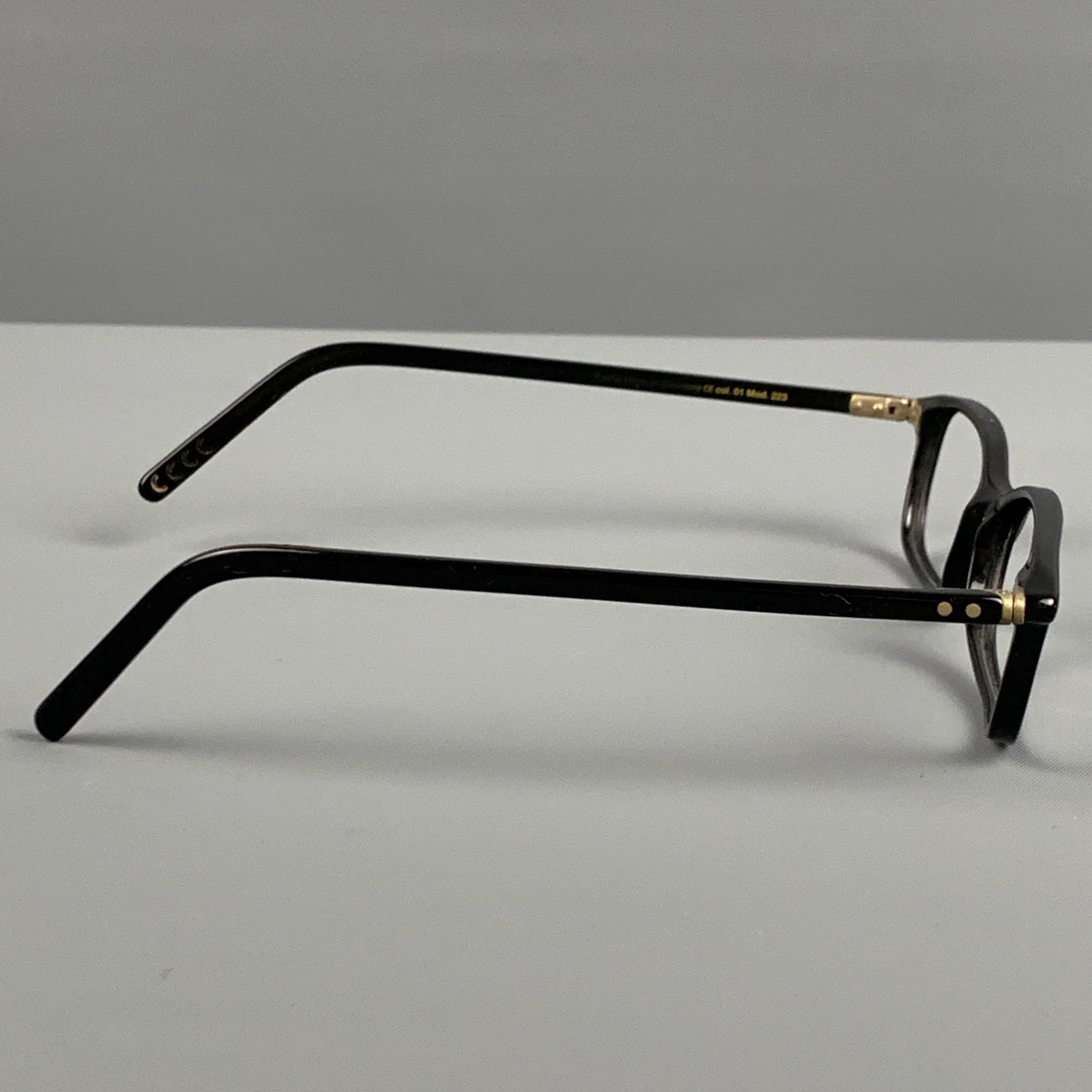 LUNOR Black Acetate Frames - Image 2