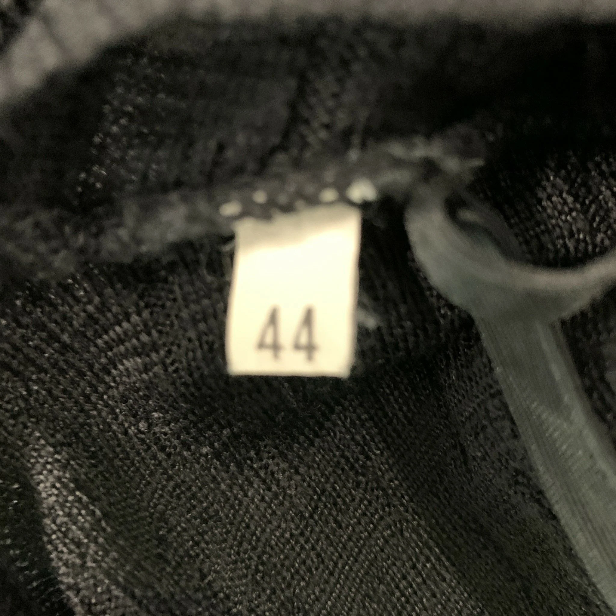M MISSONI Size 8 Black Wool Blend Knit A-Line Dress - Image 4