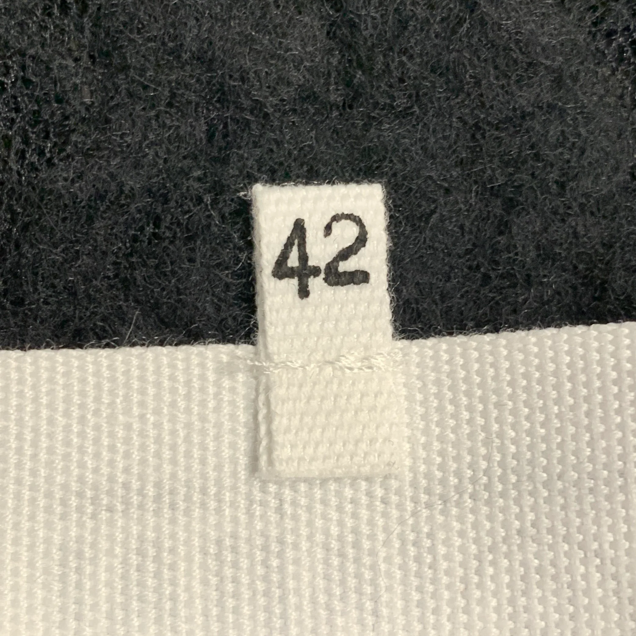 MAISON MARTIN MARGIELA Size M Black Polyamide Blend Lace Crew Neck T-Shirt Dress - Image 6