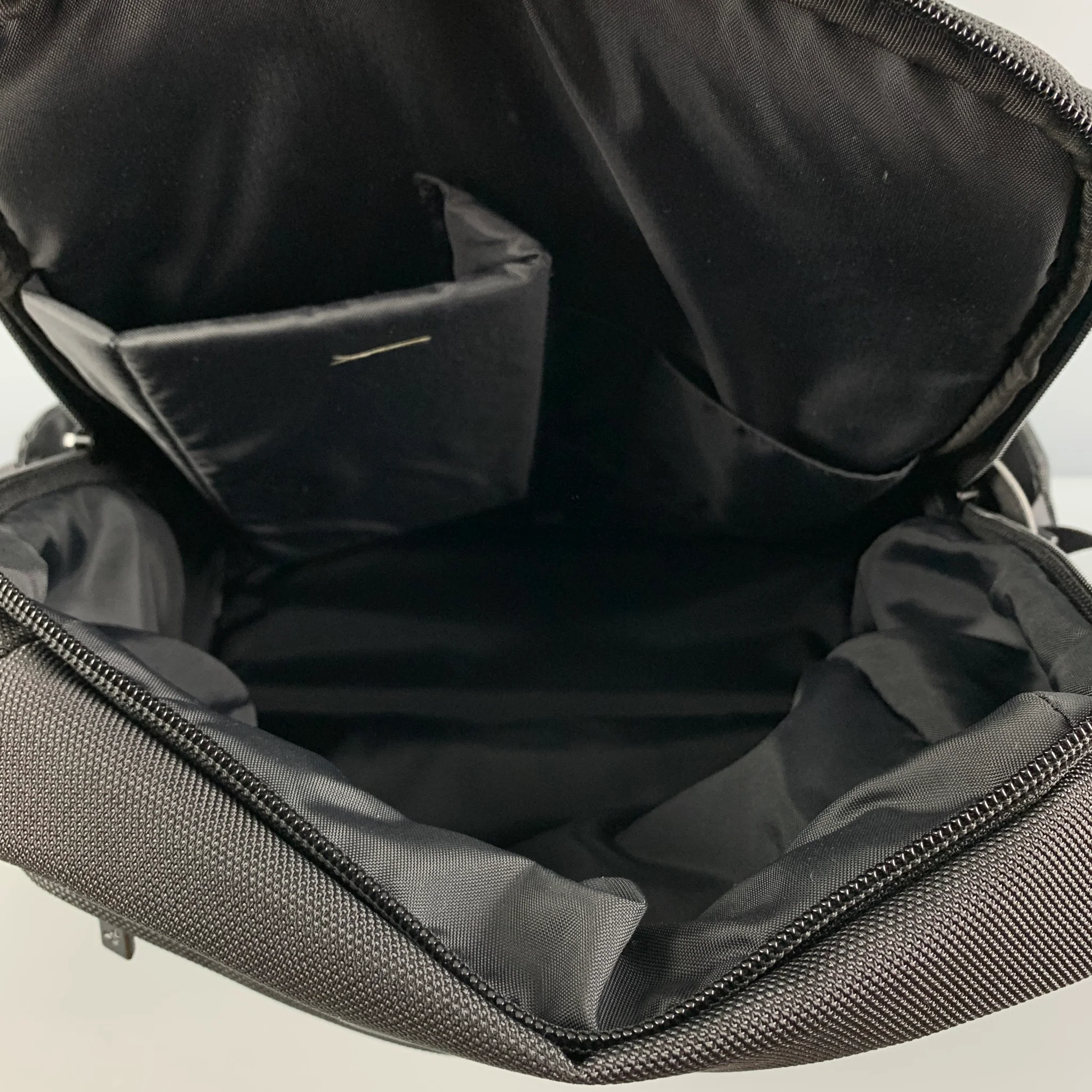 MANDARINA DUCK Black Nylon Polyester Work Bag Backpack - Image 7
