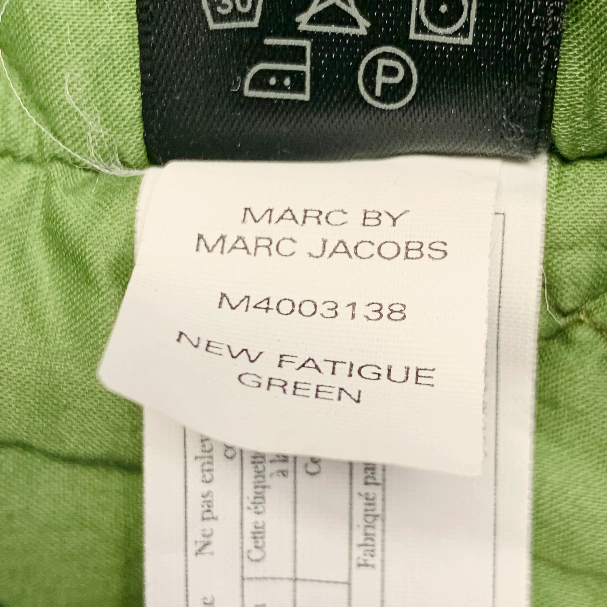 MARC by MARC JACOBS Size M Green Cotton Quilted Lining Hooded Zip Up Coat - Image 8