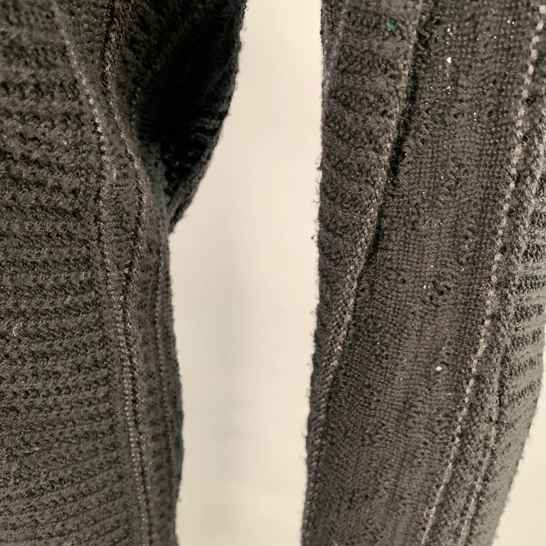 MARC JACOBS Size M Black Knit Wool Cotton Button Up Cardigan - Image 5