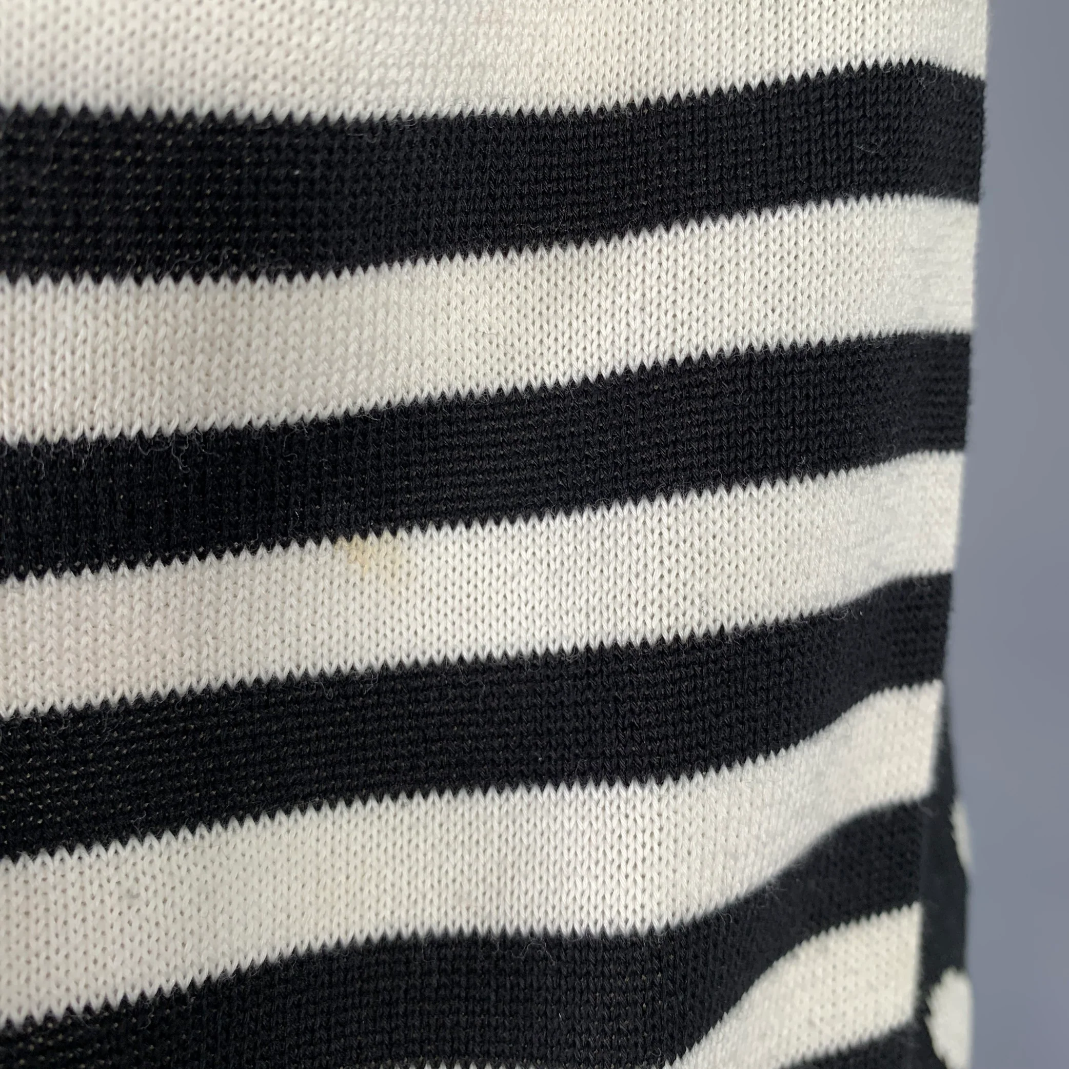 MARC JACOBS Size S Black White Cotton Blend Polka Dot Vest - Image 6