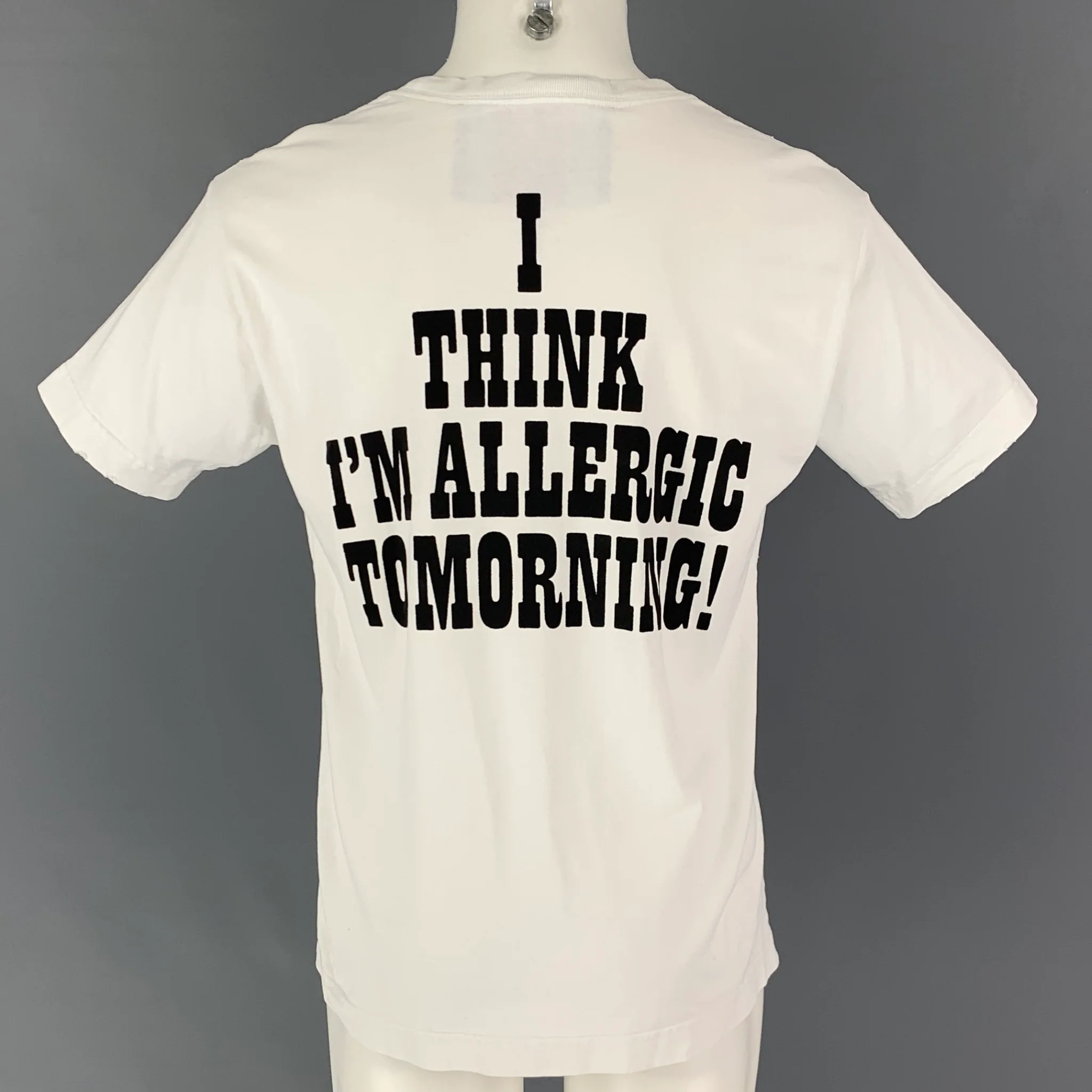MARC JACOBS x PEANUTS Size S White Cotton Crew-Neck T-shirt - Image 3