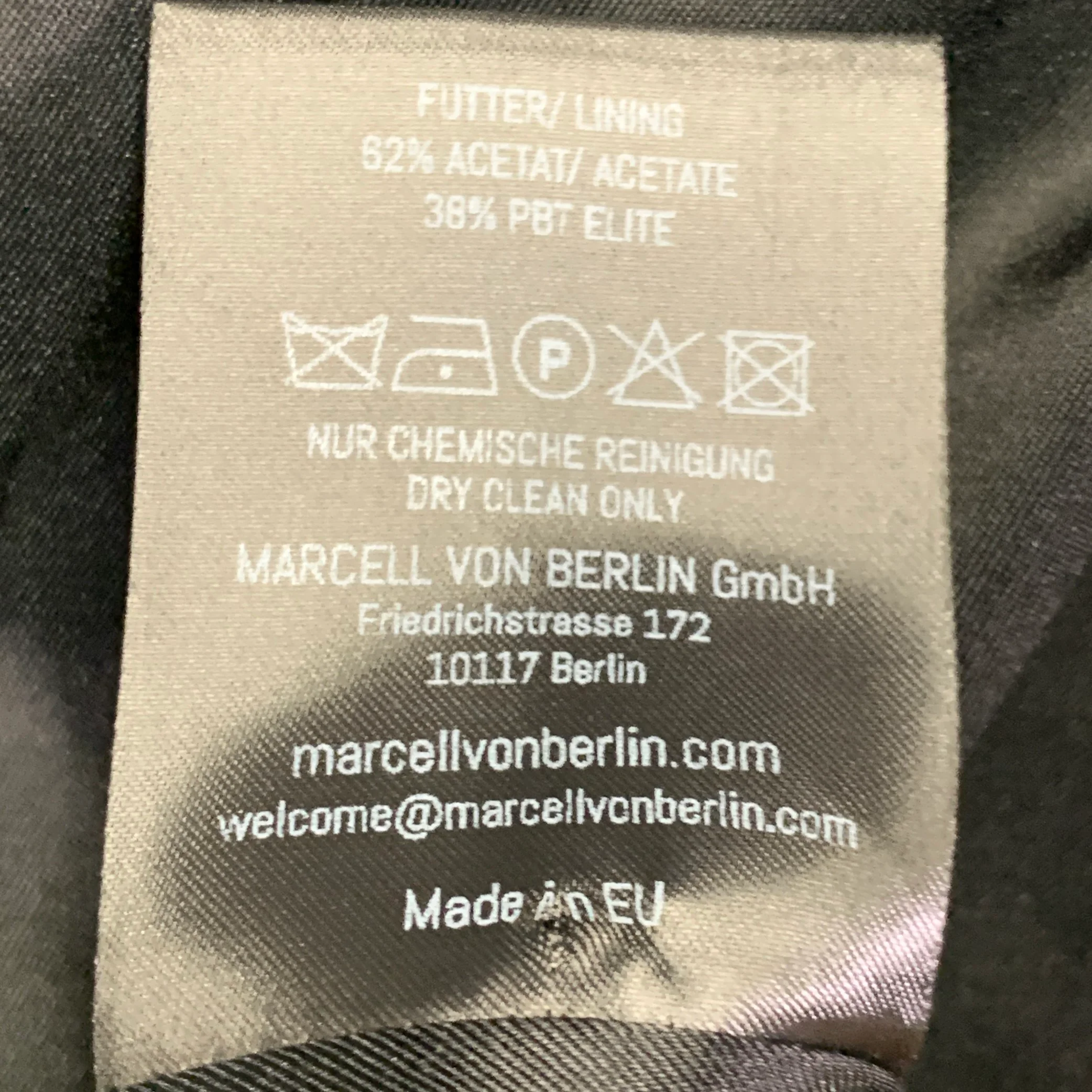 MARCELL VON BERLIN Size 38 Viper Orange Black Jacquard Shawl Lapel Cuffed Suit - Image 12