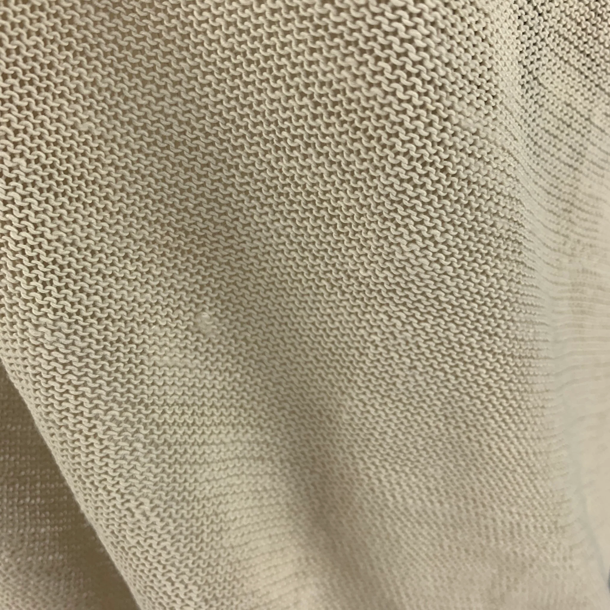 MARIA CORNEJO Size L Beige Linen Nylon Sleeveless Casual Top - Image 7