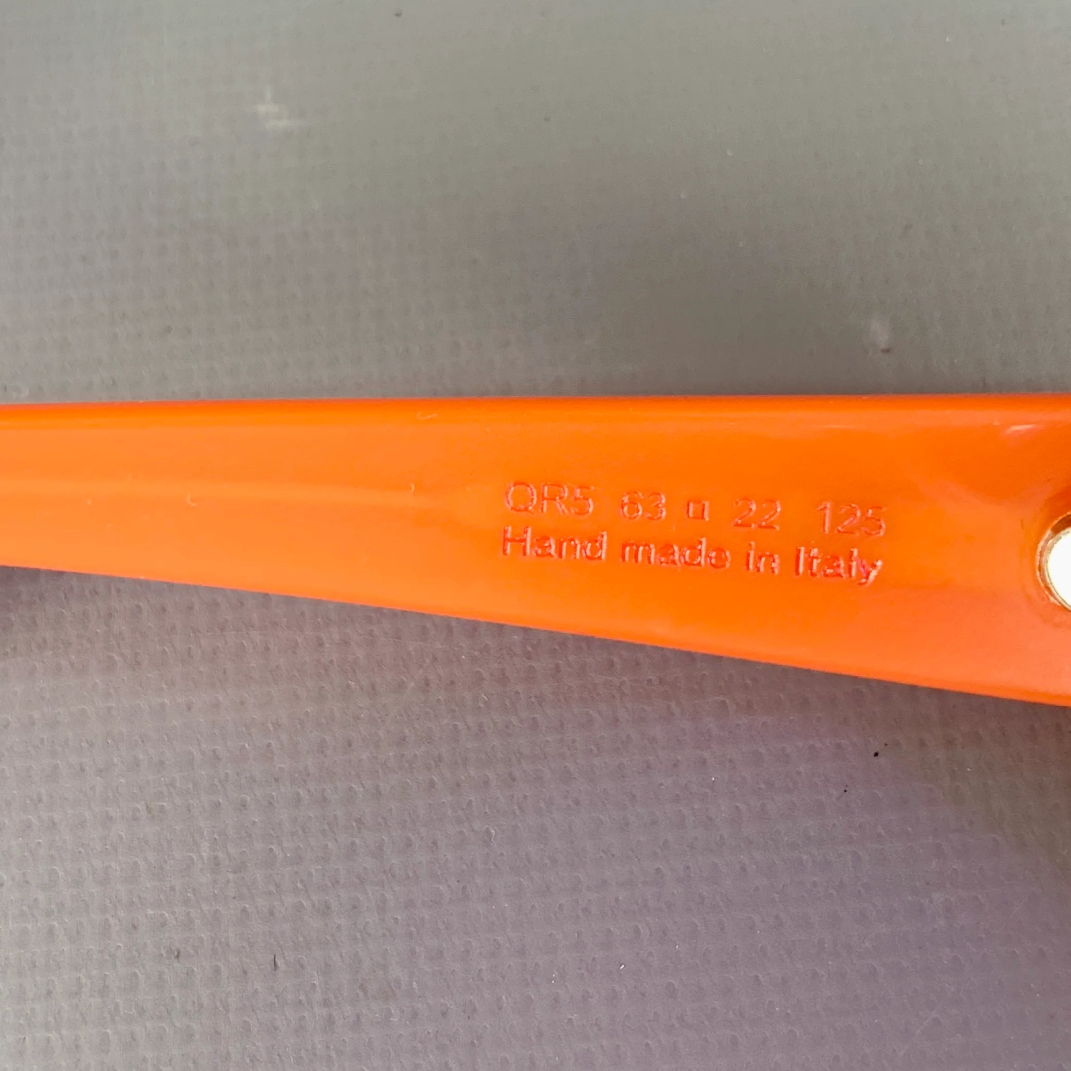 MARNI Cumulus Cloud Orange Acetate Sunglasses - Image 5