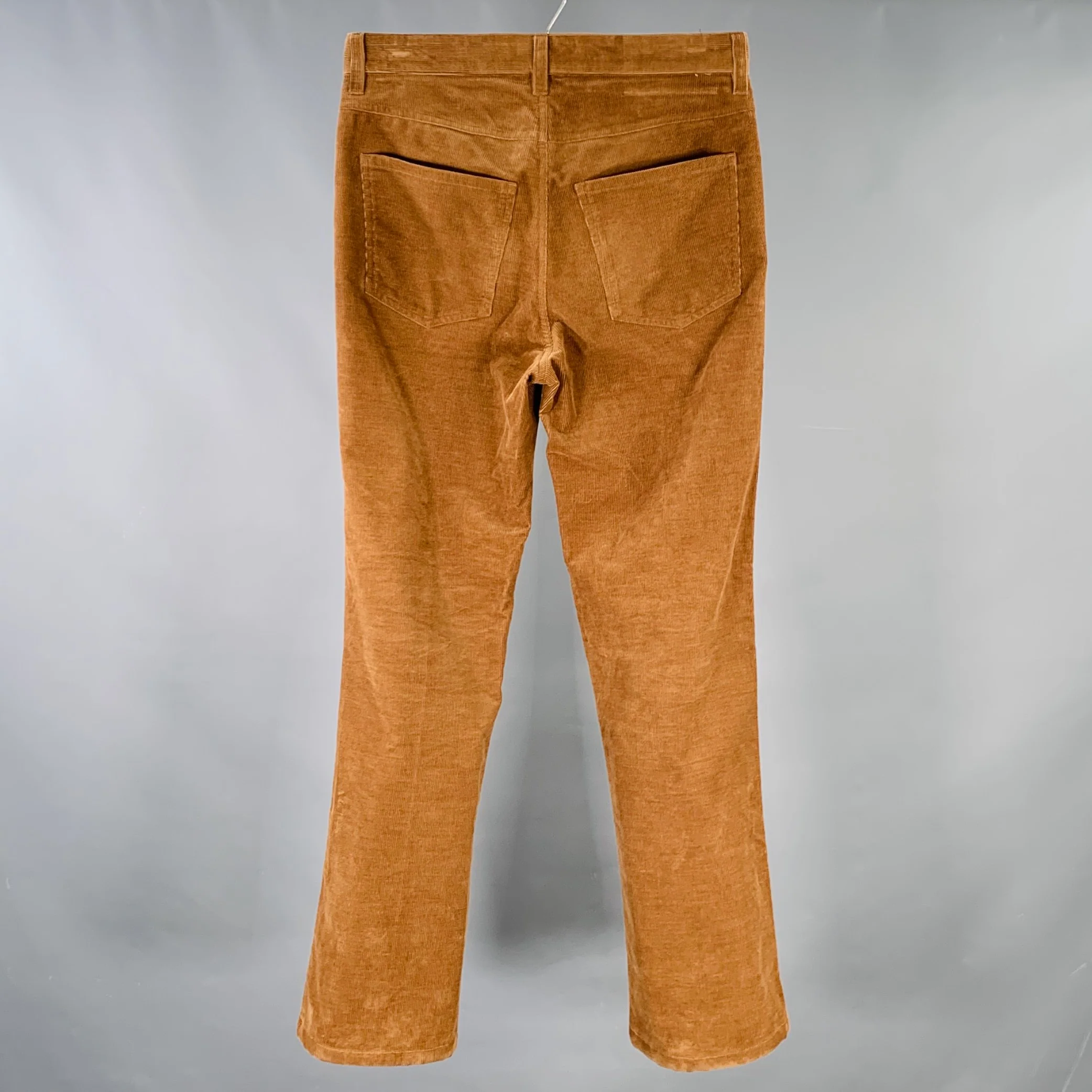 MARNI Size 30 Brown Corduroy Cotton Straight Casual Pants - Image 2