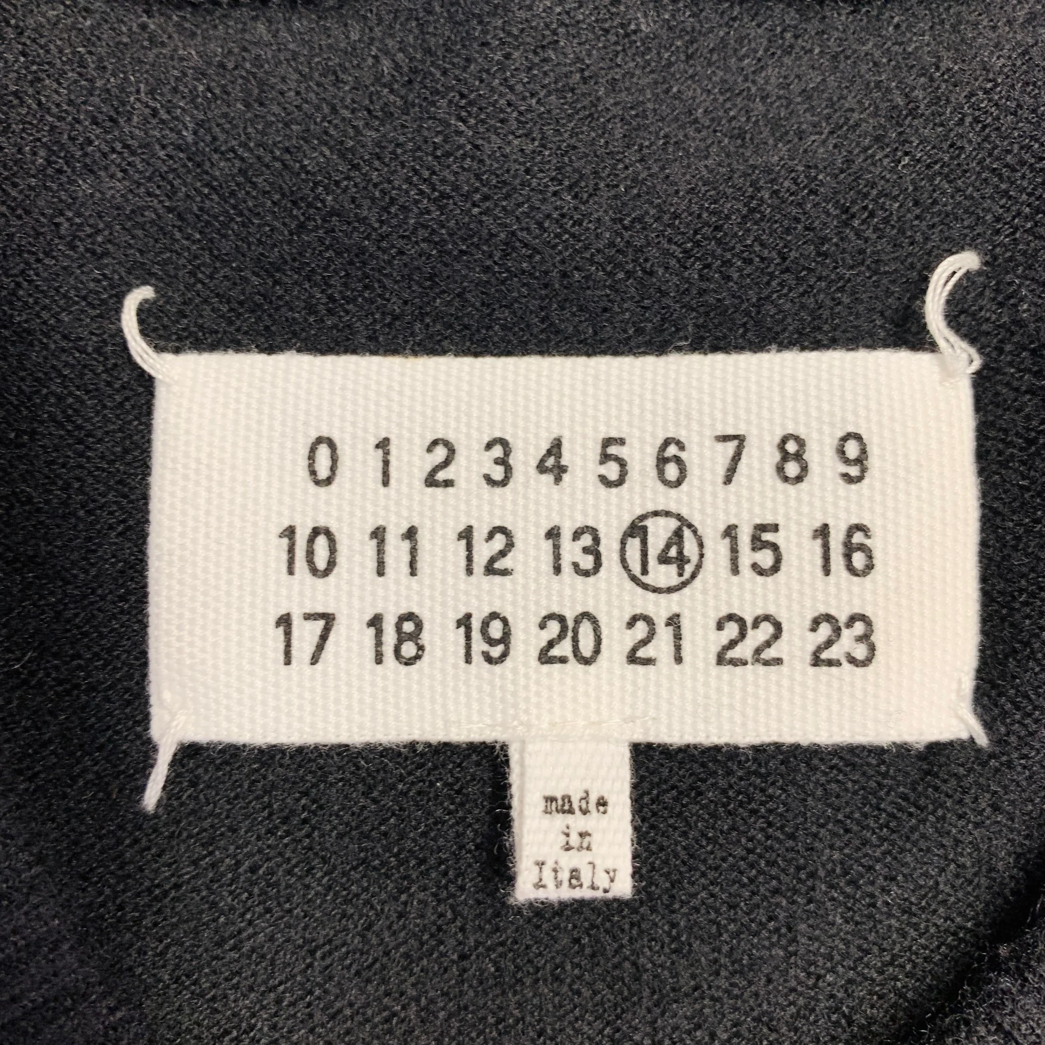 MARTIN MARGIELA Size M Black Grey Wool Suede Elbow Patches Sweater - Image 5