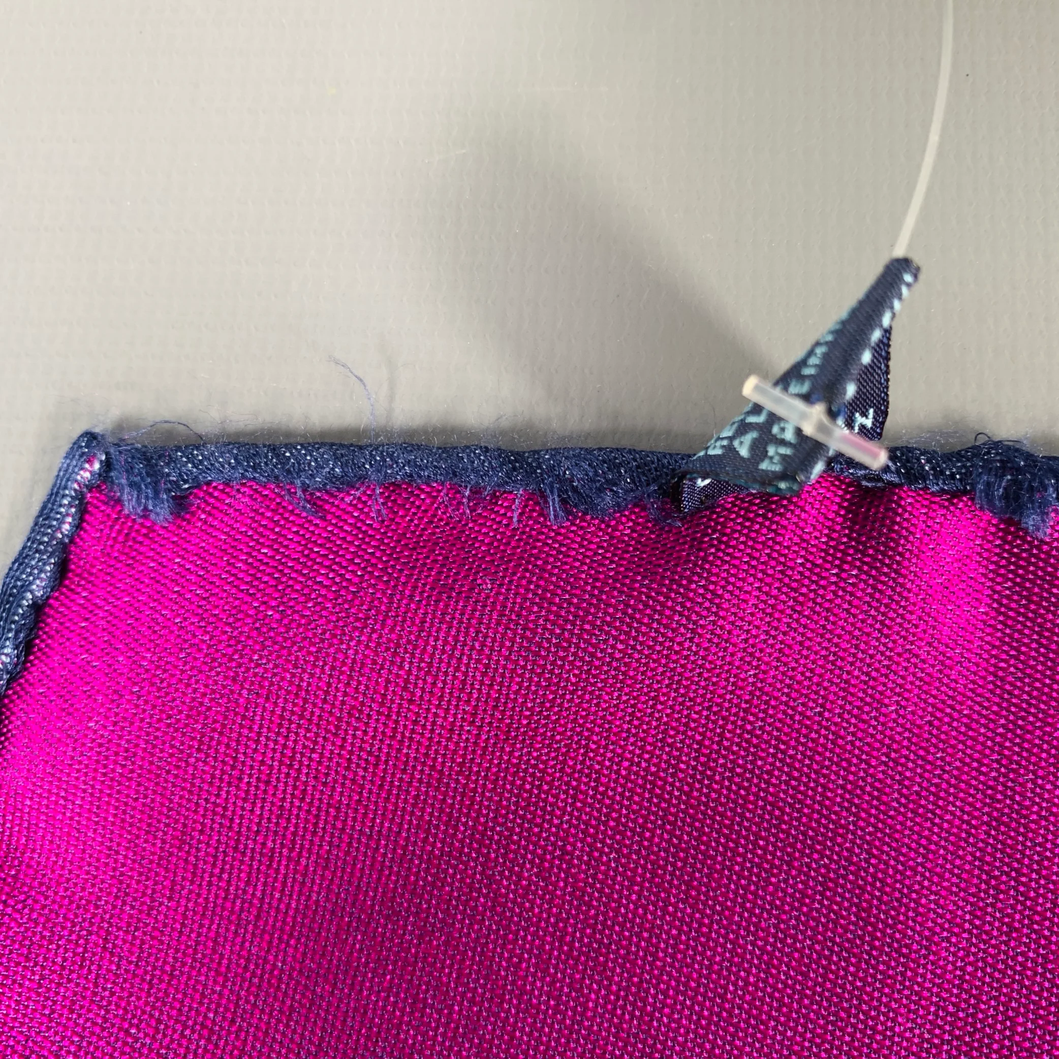 MASSIMO BIZZOCCHI Purple Fuchsia Pink Paisley Silk Pocket Square - Image 6