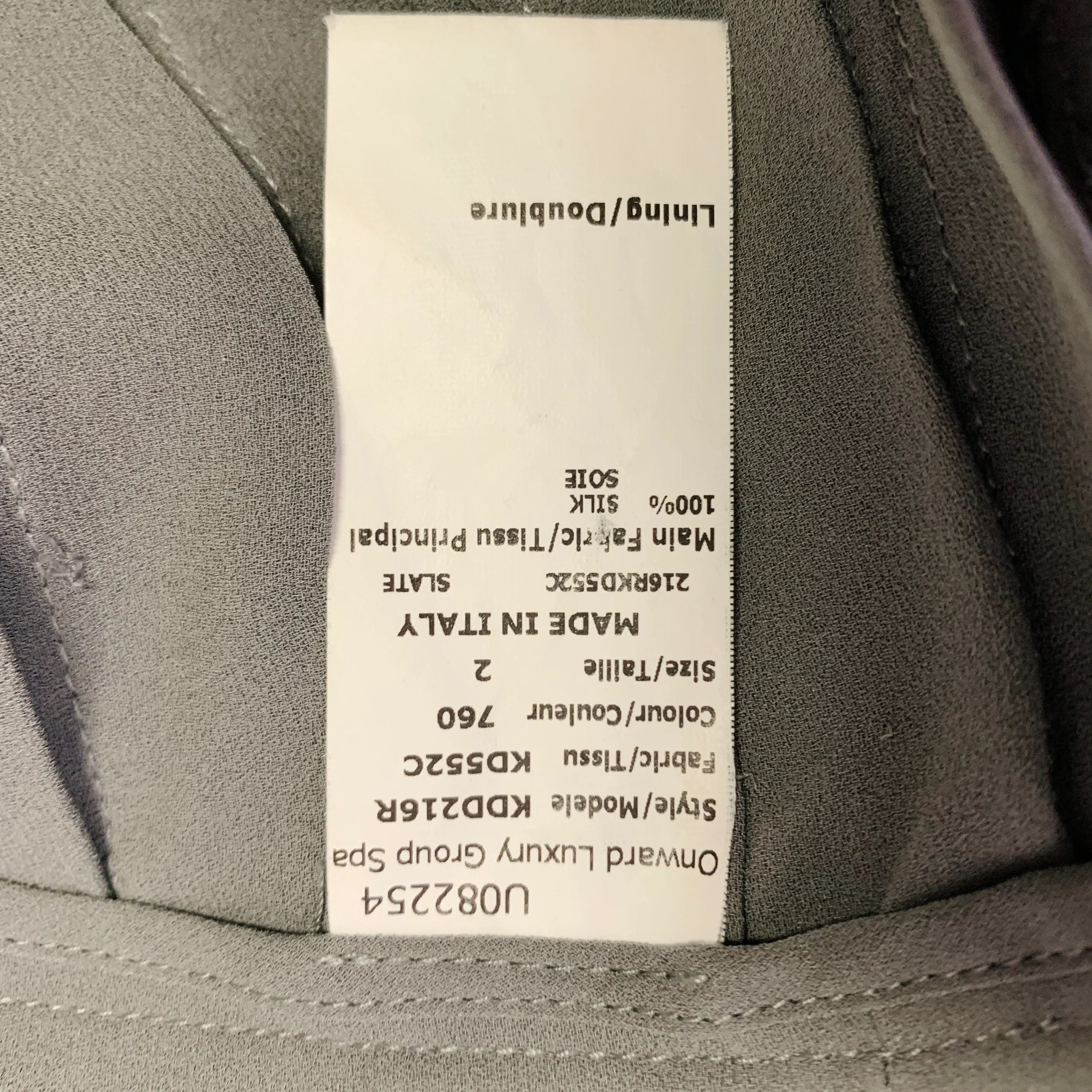 MICHAEL KORS COLLECTION Size 2 Grey Silk Sequined Pleated Dress Pants - Image 6