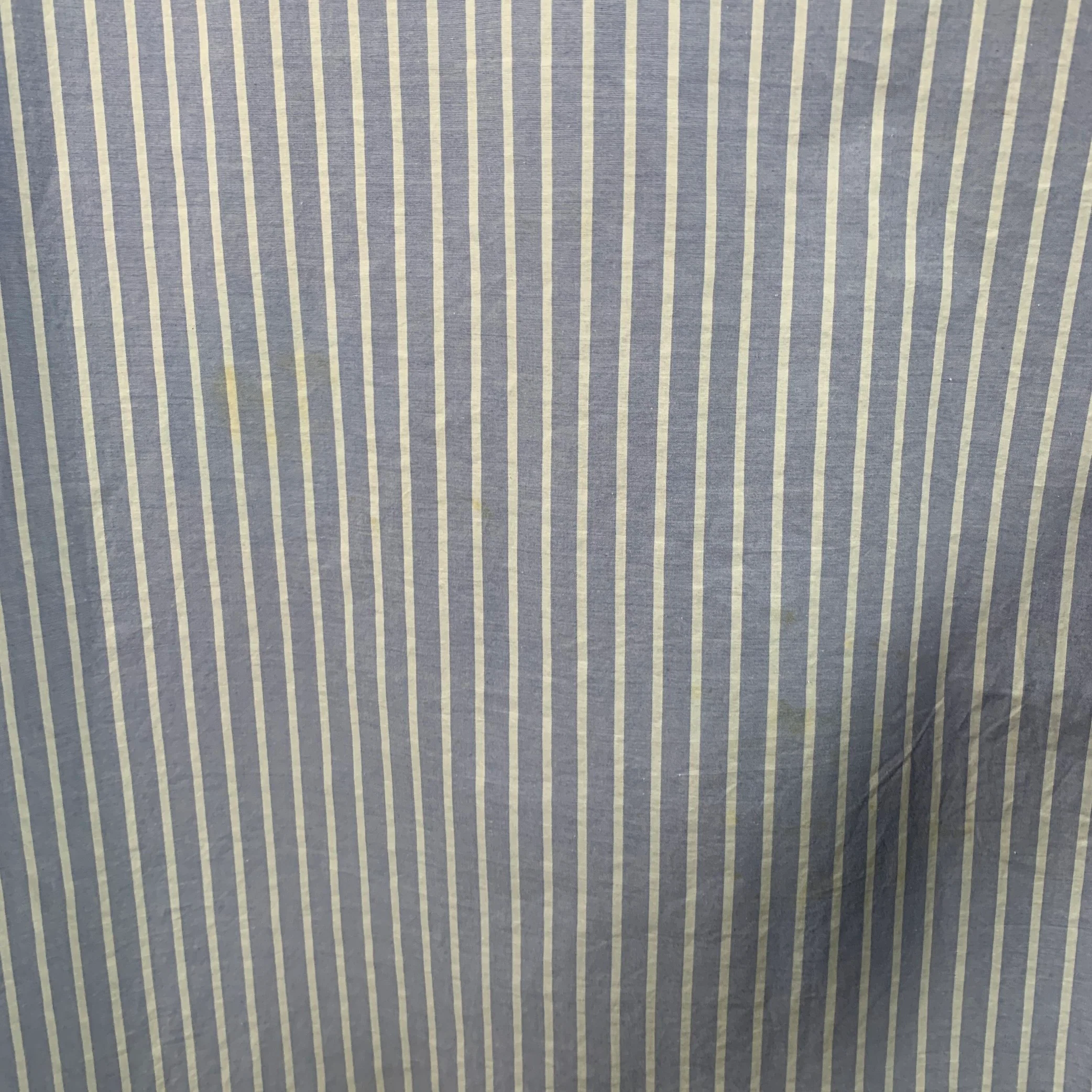 MM6 MAISON MARGIELA Size M Blue White Cotton Stripe Caftan Maxi Dress - Image 5