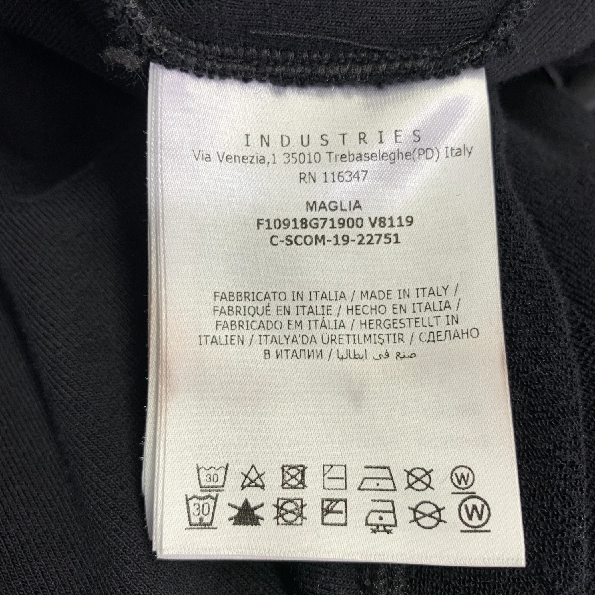 MONCLER Size L Black Terrycloth Cotton Hooded Sweatshirt - Image 6