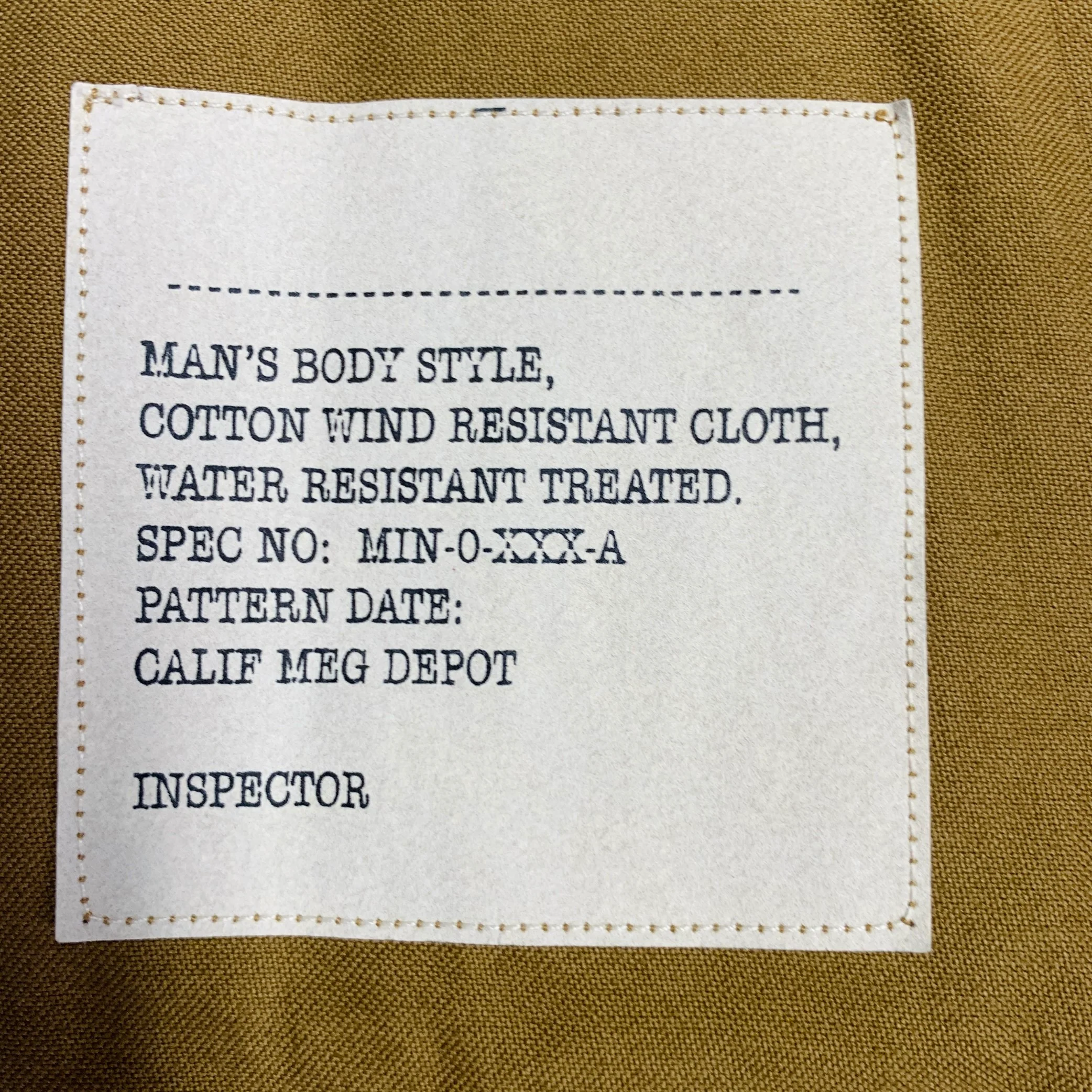 MONITALY FW22 Size XL Brown Cotton Sateen Two Pockets Button Up Jacket - Image 5