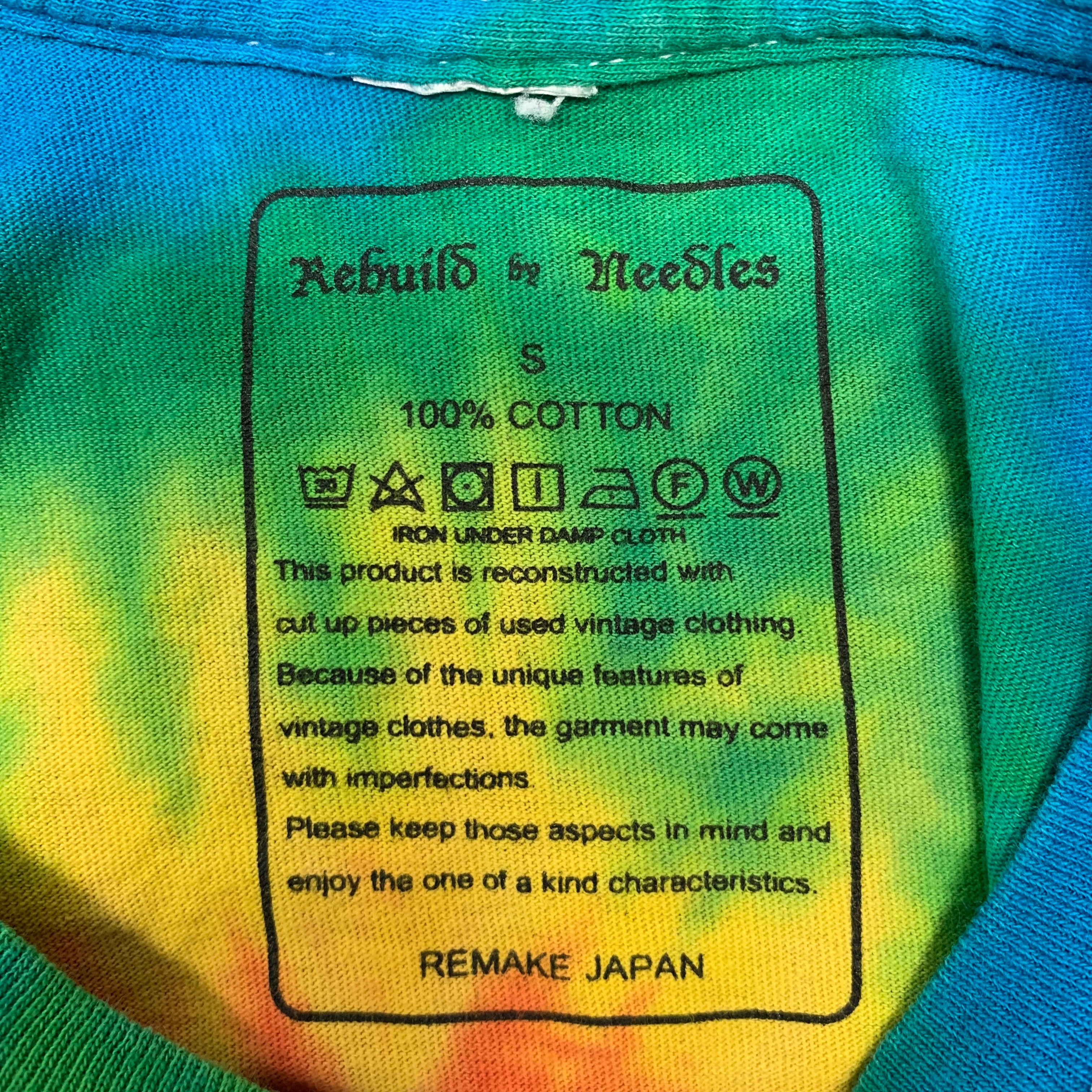 NEEDLES Size S Multi-Color Cotton Tie Dye Long Sleeve Casual Top - Image 6