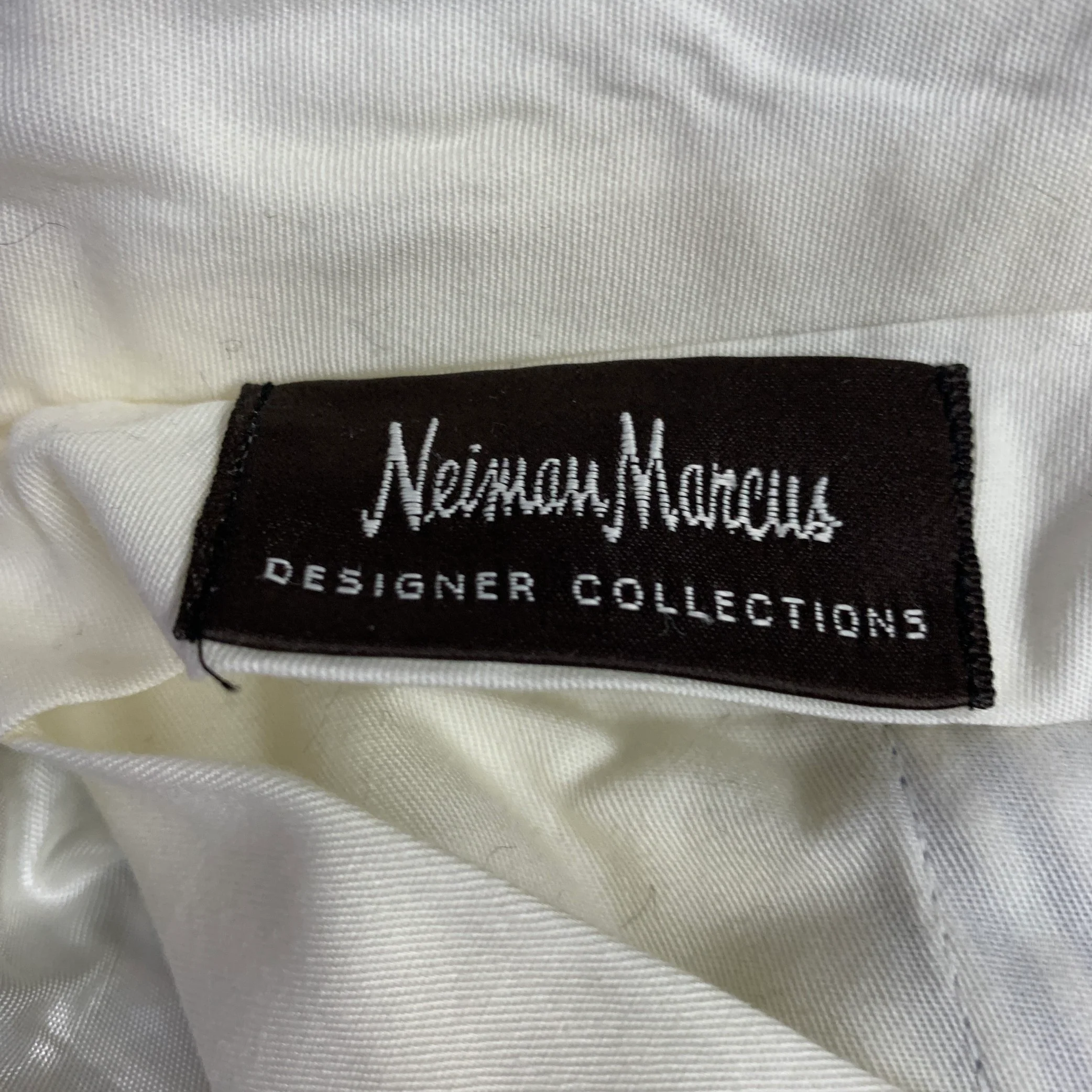 NEIMAN MARCUS Size 40 Blue White Stripe Seersucker Notch Lapel Suit - Image 15