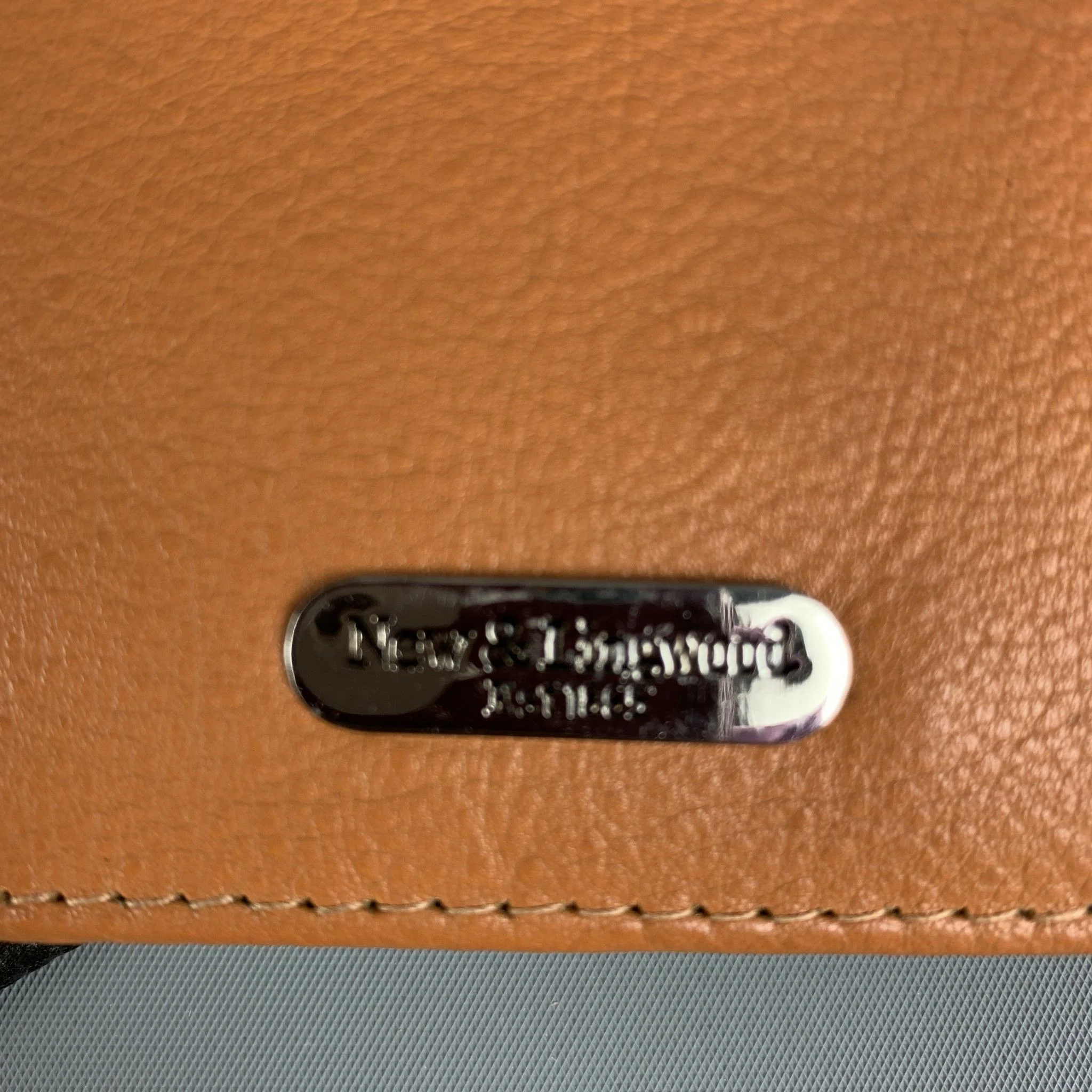 NEW & LINGWOOD Tan Leather Wallet - Image 3