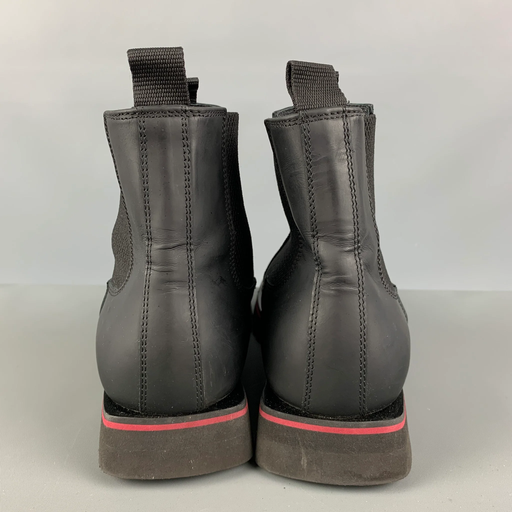 NOSTRASANTISSIMA Size 11 Black Boots - Image 3