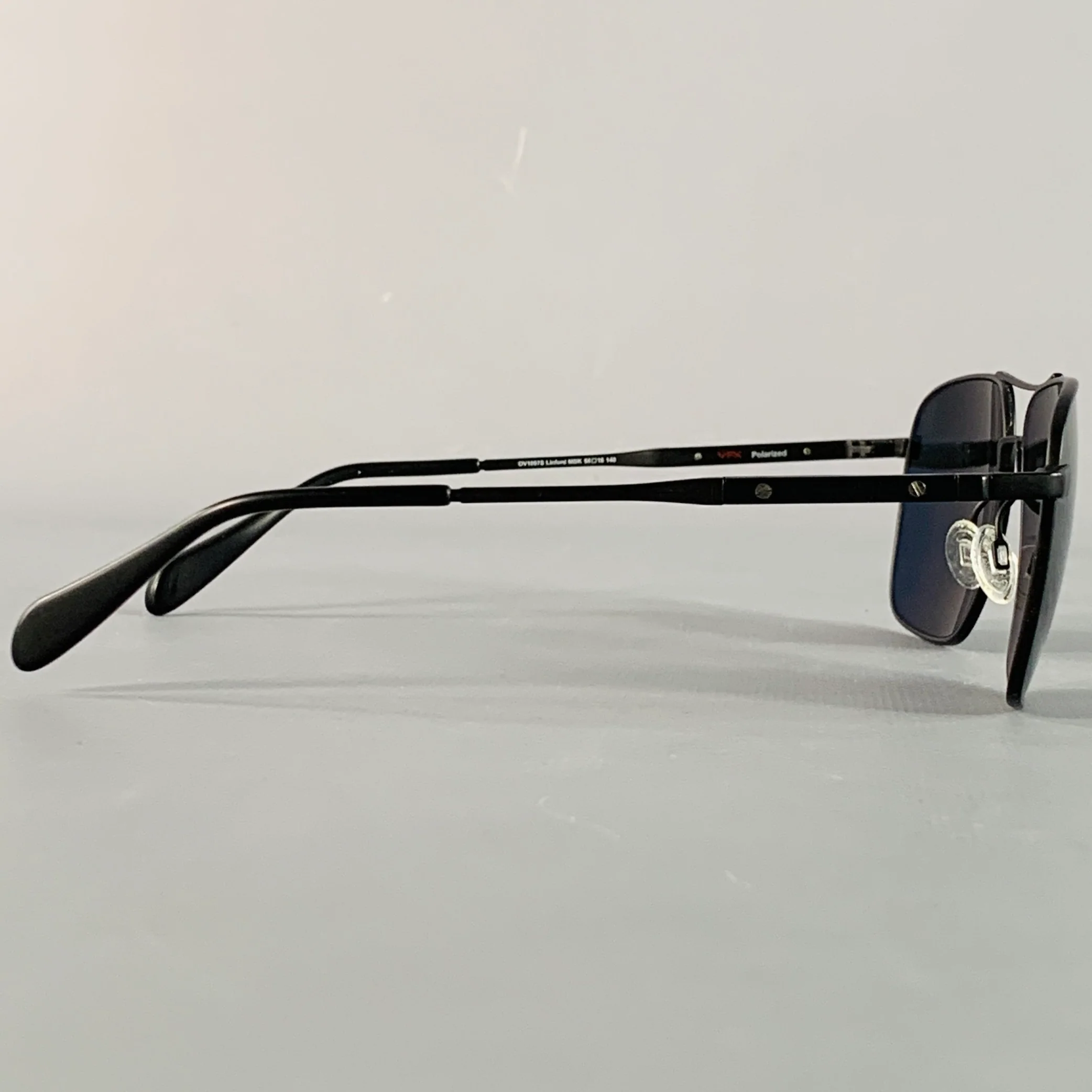 OLIVER PEOPLES Linford Black Metal Pilot Sunglasses - Image 2