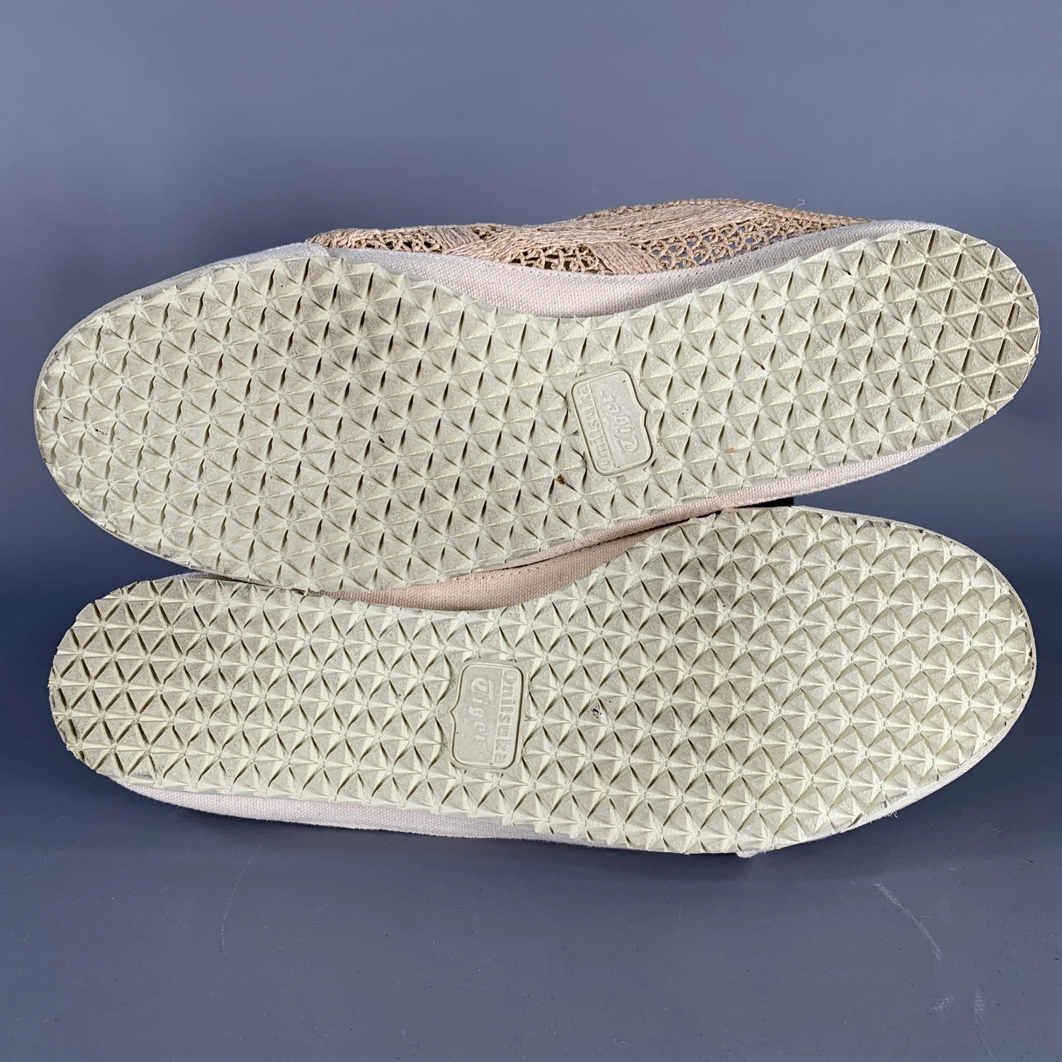 ONITSUKA TIGER Size 11 Mexico 66 Sabot Beige Cream Woven Jute Clog Sandals - Image 6