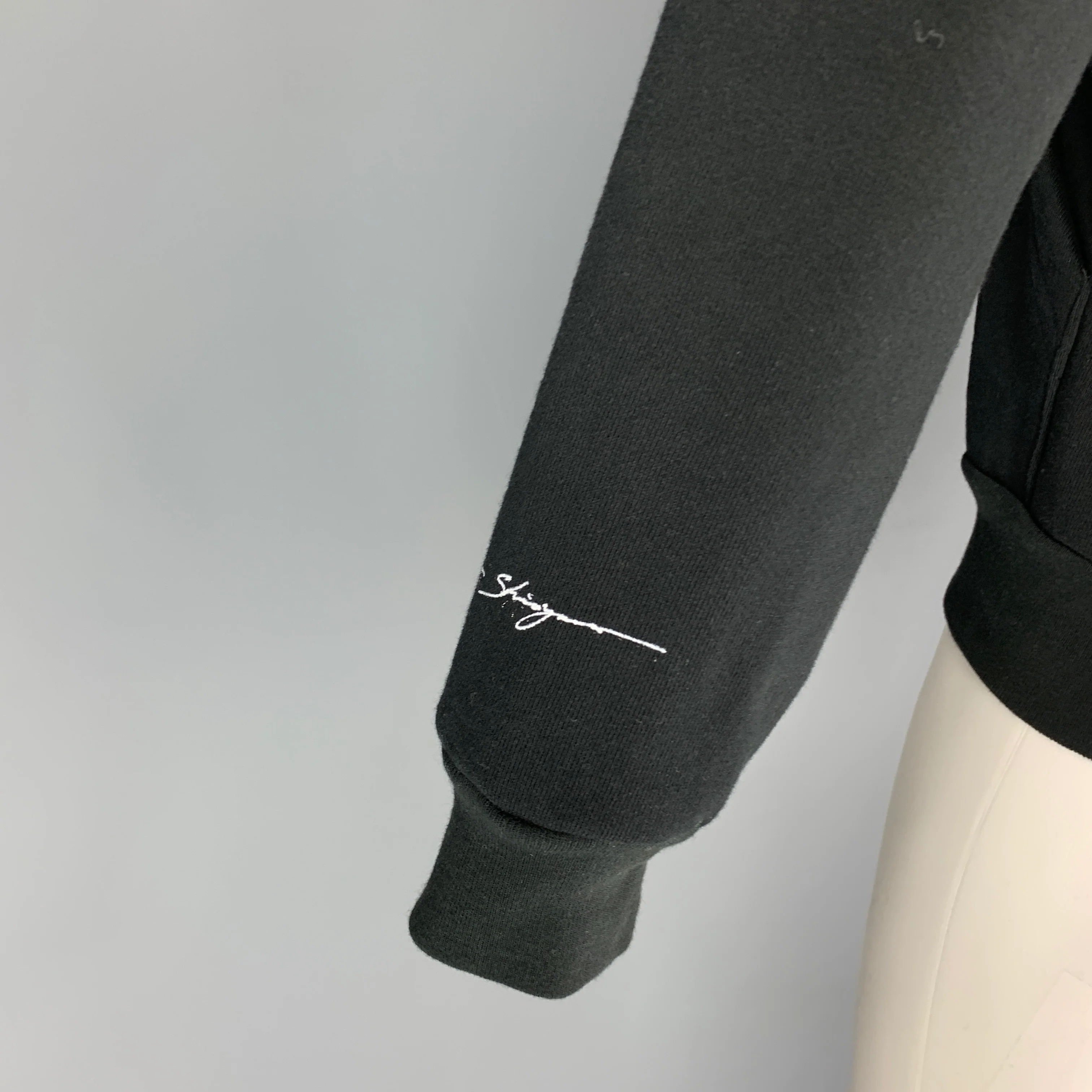 OPENING CEREMONY John Lennon x Yoko Ono Double Fantasy Size M Black Hooded Sweatshirt - Image 5