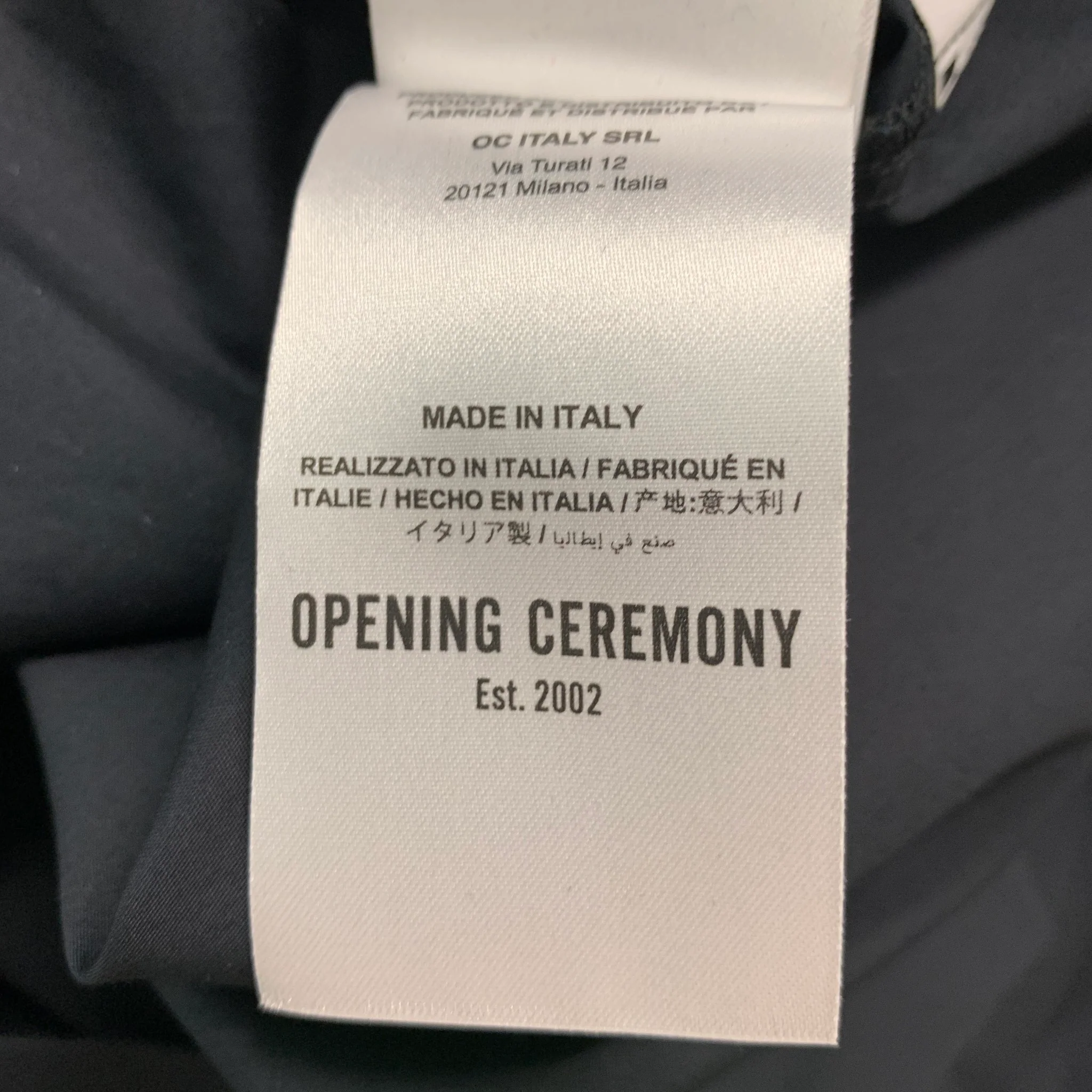 OPENING CEREMONY Size S Black White Print Cotton Set - Image 9