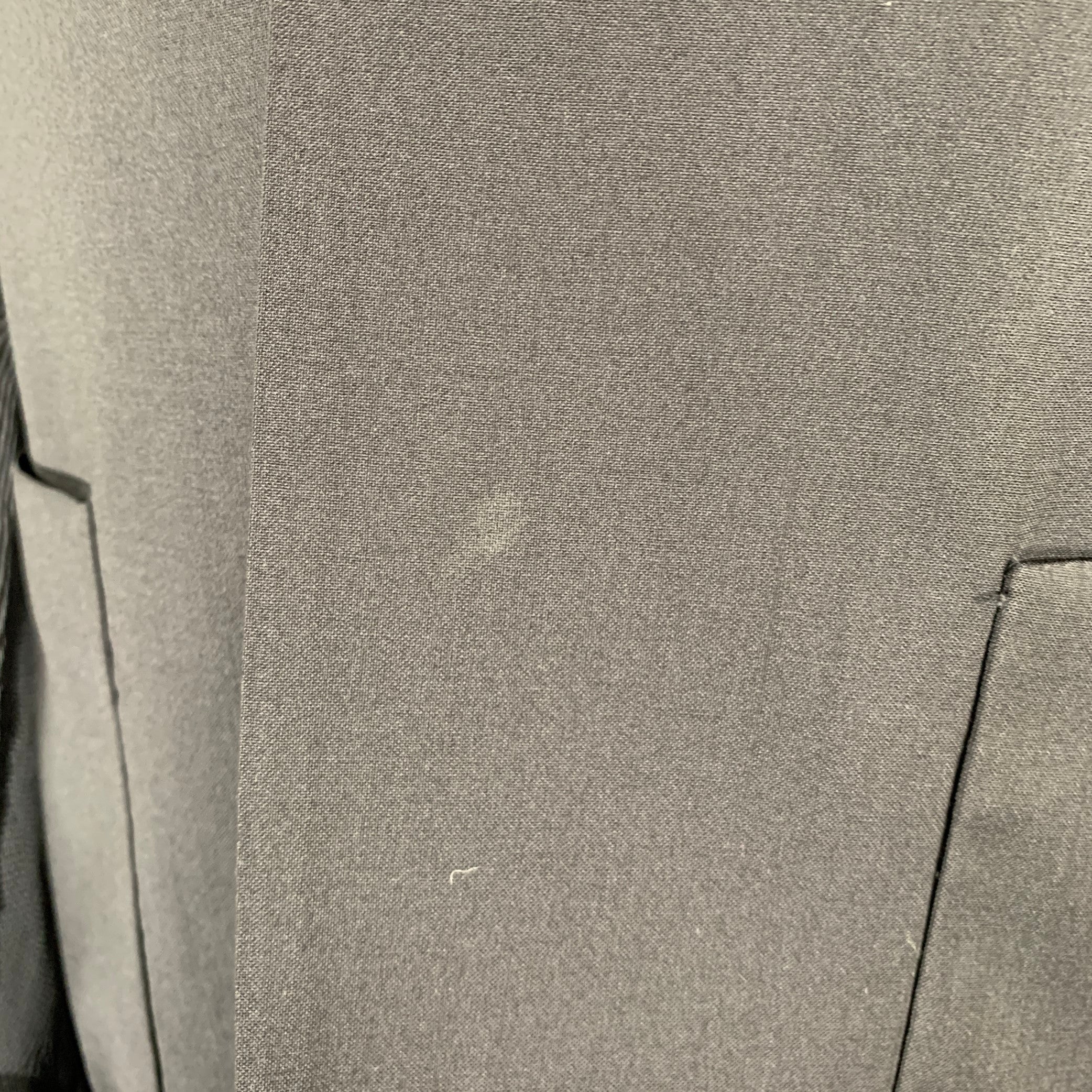 OPENING CEREMONY x YOKO ONO Size S Limited Edition Black Beige Wool Sport Coat - Image 5