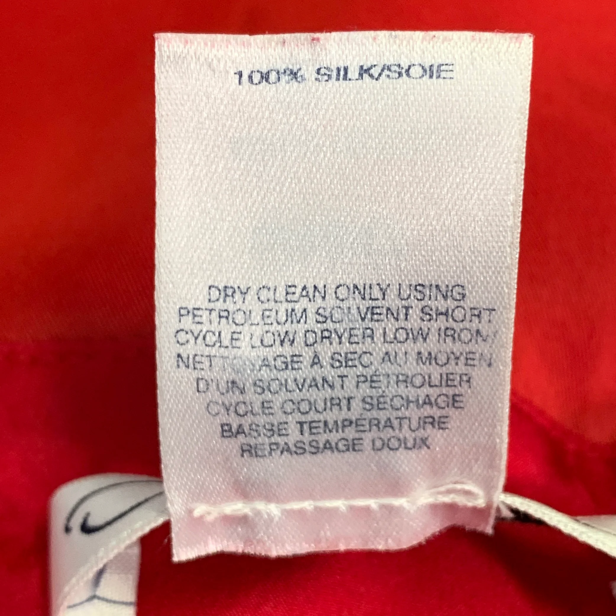 OSCAR DE LA RENTA Size M Red Silk Taffeta One Shoulder Knee Length Cocktail Dress - Image 7